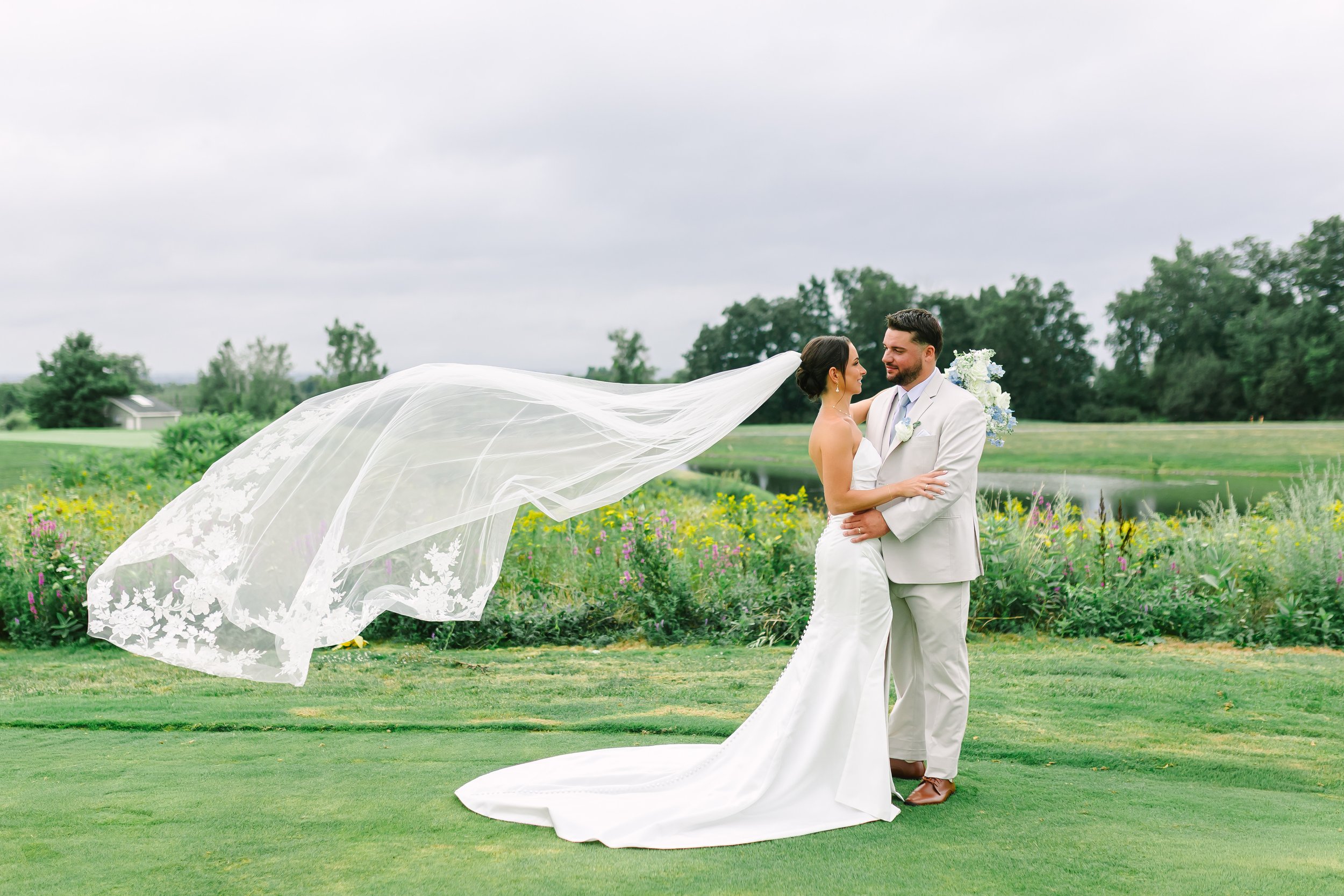Ashley &amp; Michael | A Romantic Four Oaks Country Club Wedding