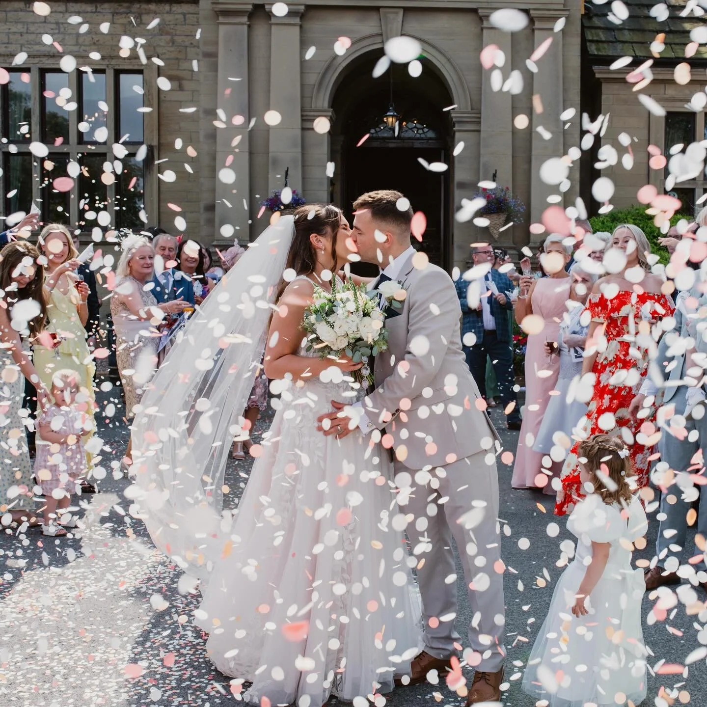 One of my favourite confetti shots 🤩
The most beautiful day for Alex &amp; Alex 🤍💍🥂