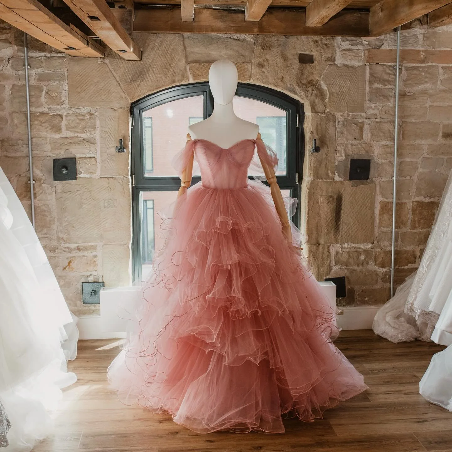 Capturing some beautiful moments seeing brides to be find their dream dress @dottybridal 🤍

The new collection of dresses from @hayleypaigebride is so magical ✨😍💫

#dottybridal #hayleypaigebride #bridestobe #weddingdress #hayleypaige #dottybride #