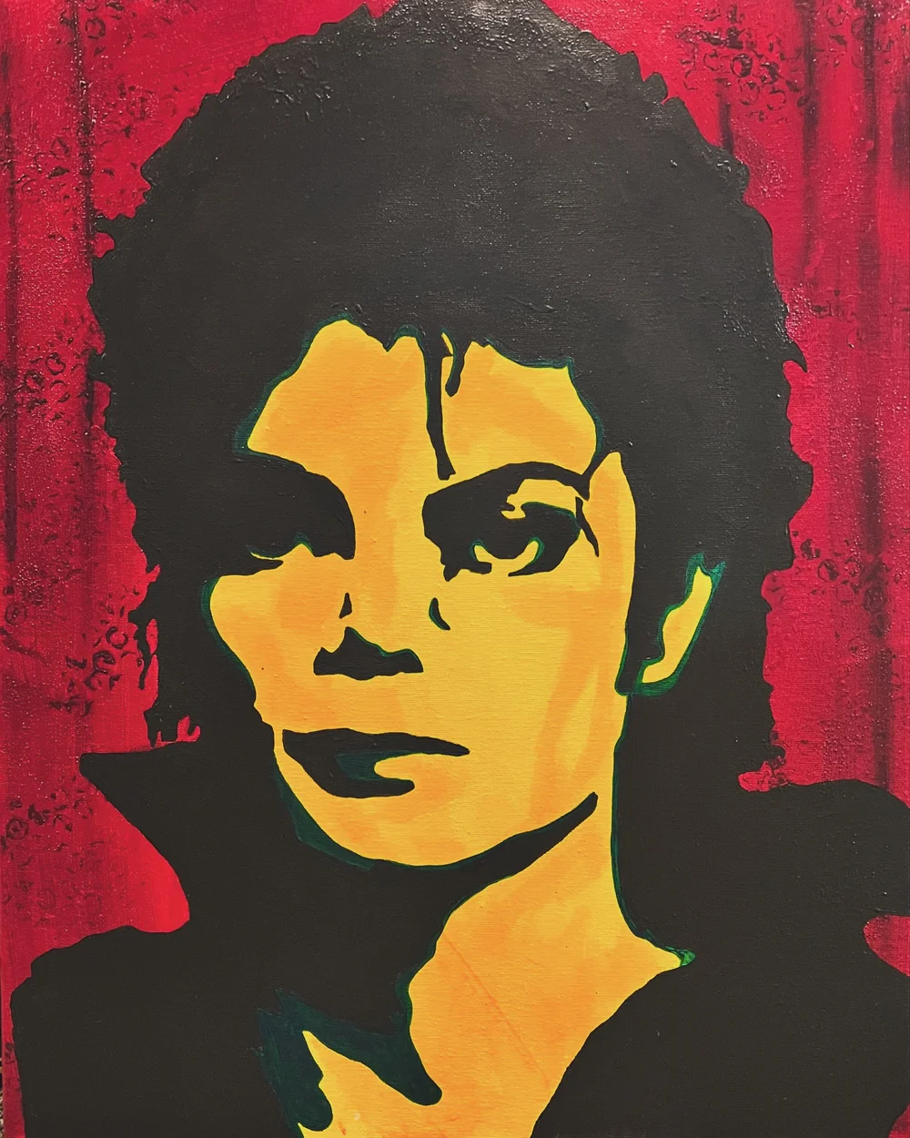 MichaelJacksonスワロフスキー絵 MICHAEL JACKSON — JANNET OWENS ART