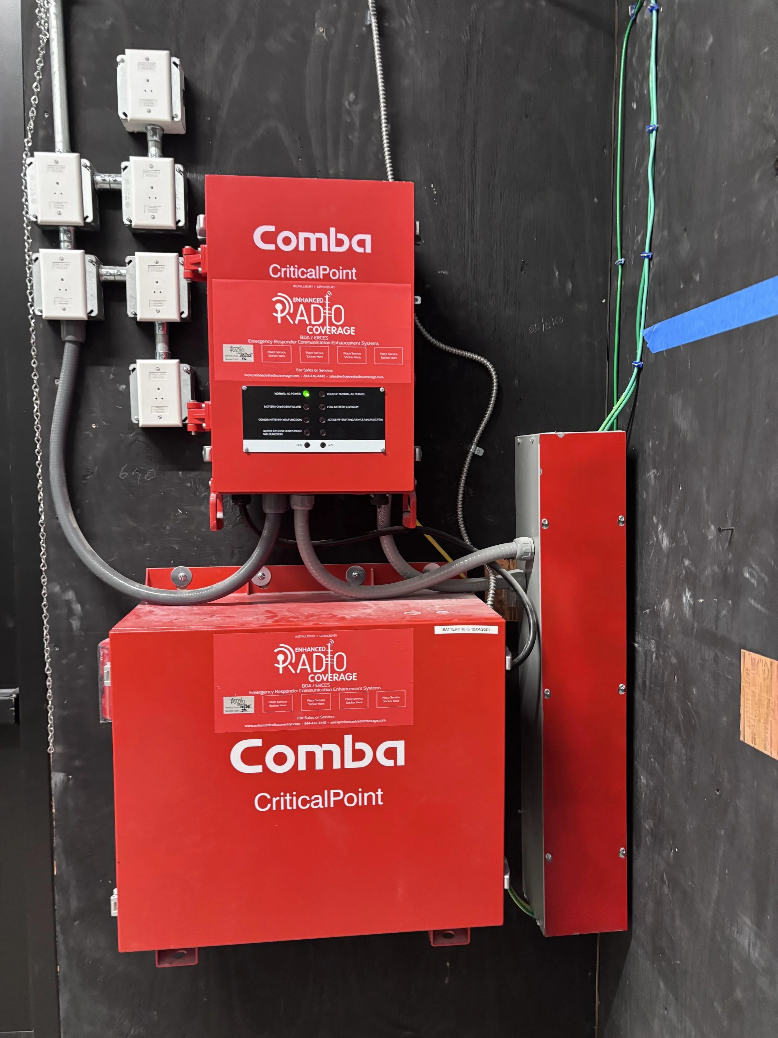 ERCES BDA System Installed by Enhanced Radio Coverage Comba v3 700/800MHz Fiber DAS