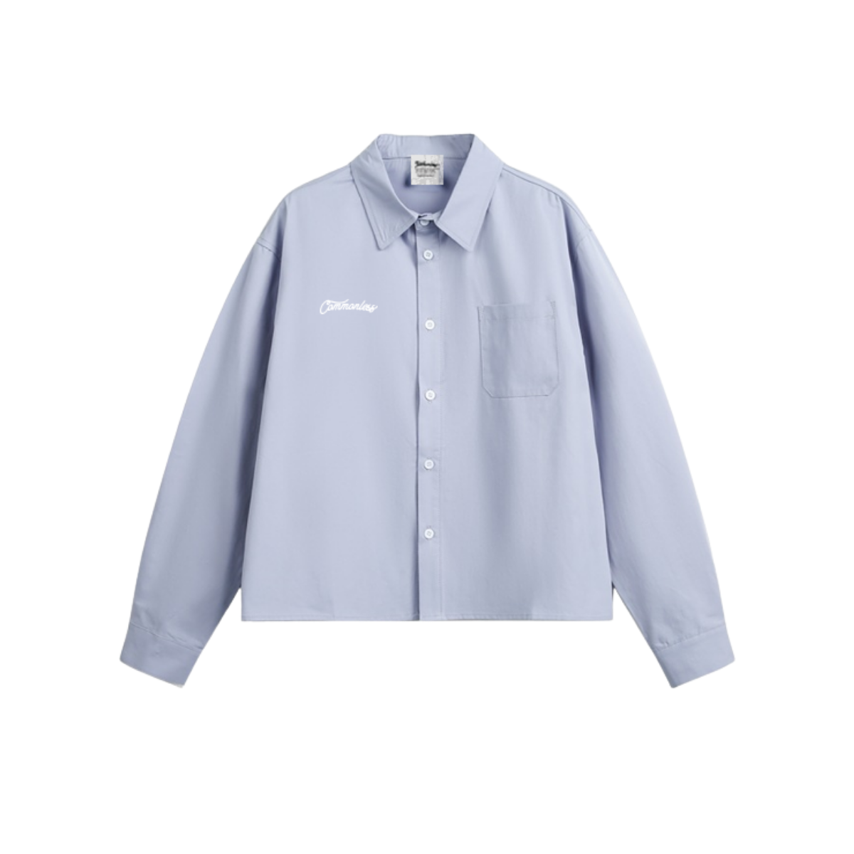 Blue Button Up