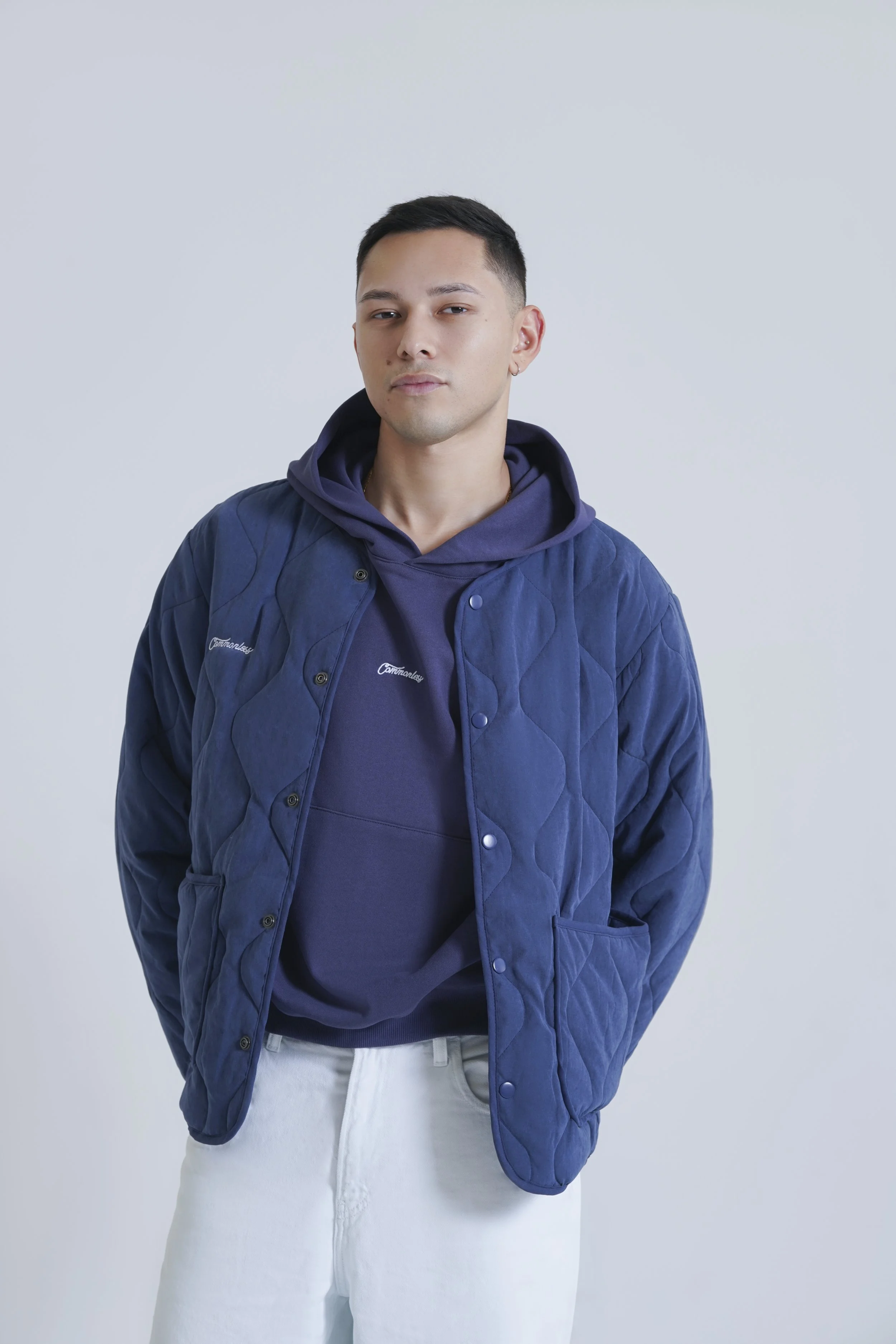 Blue Crew Puffer Jacket