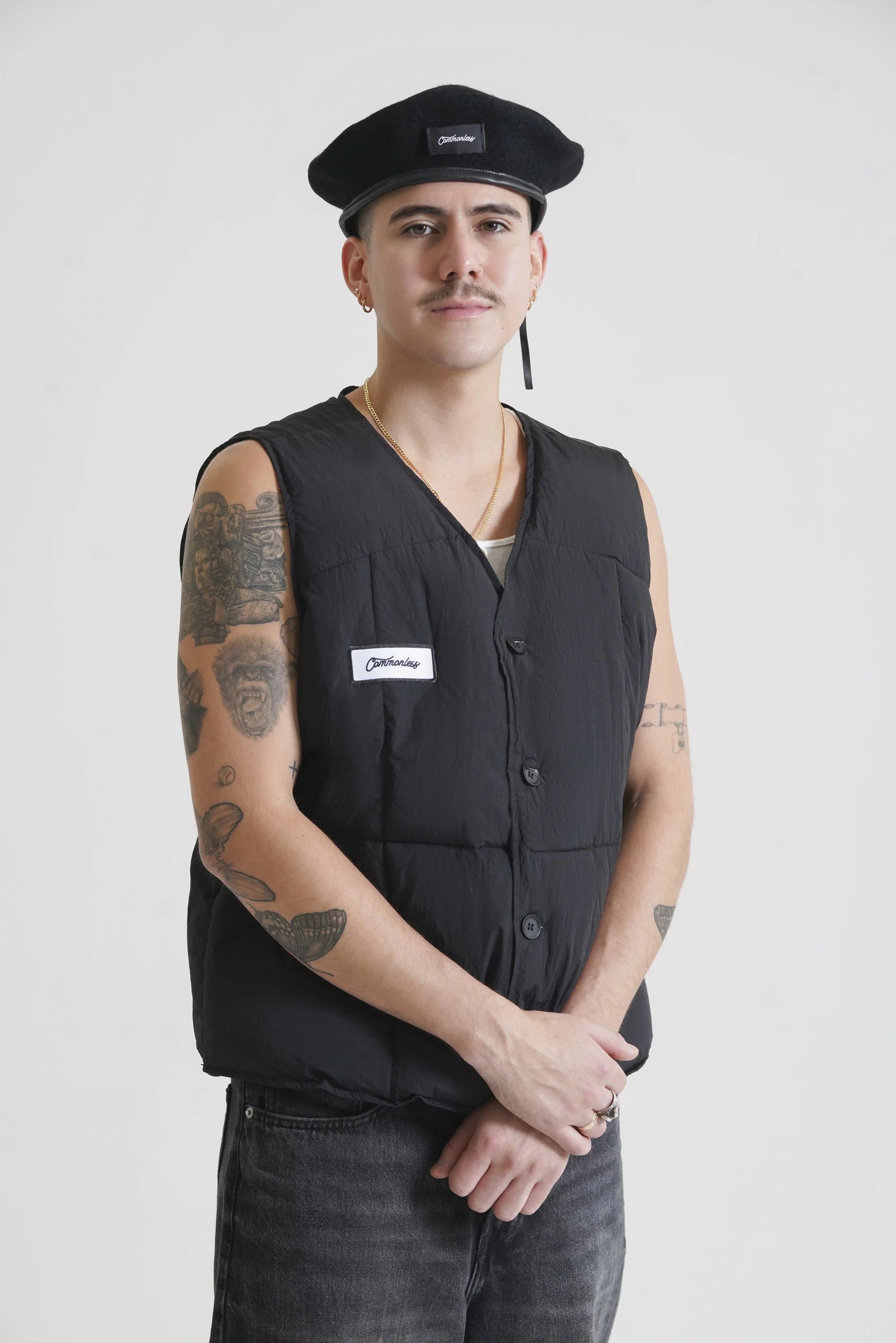 Black Puffer Vest