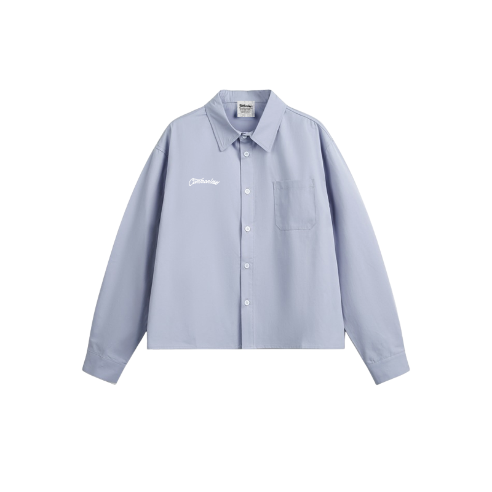 Blue Button Up