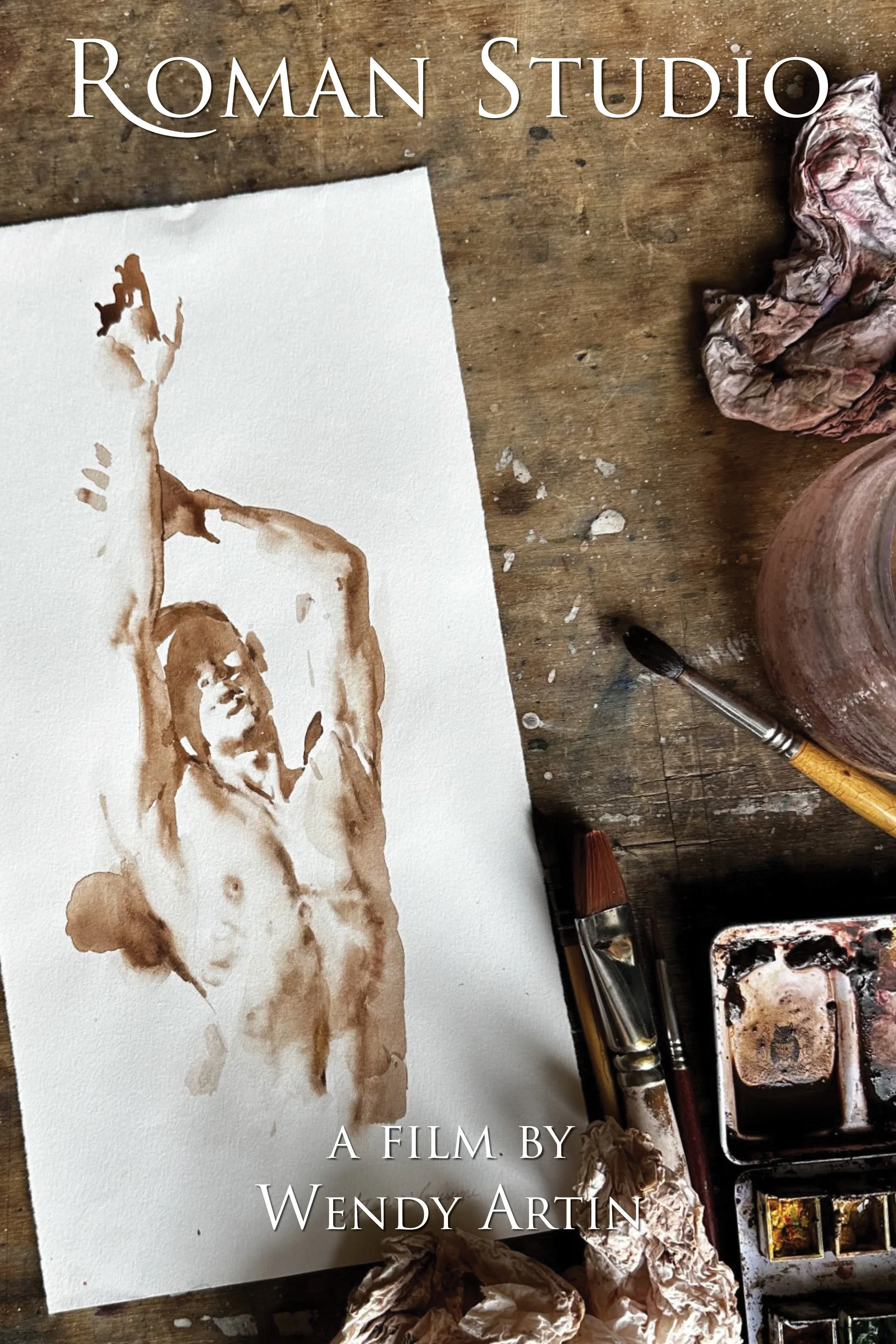 the poster for short documentary Roman Studio by Wendy Artin