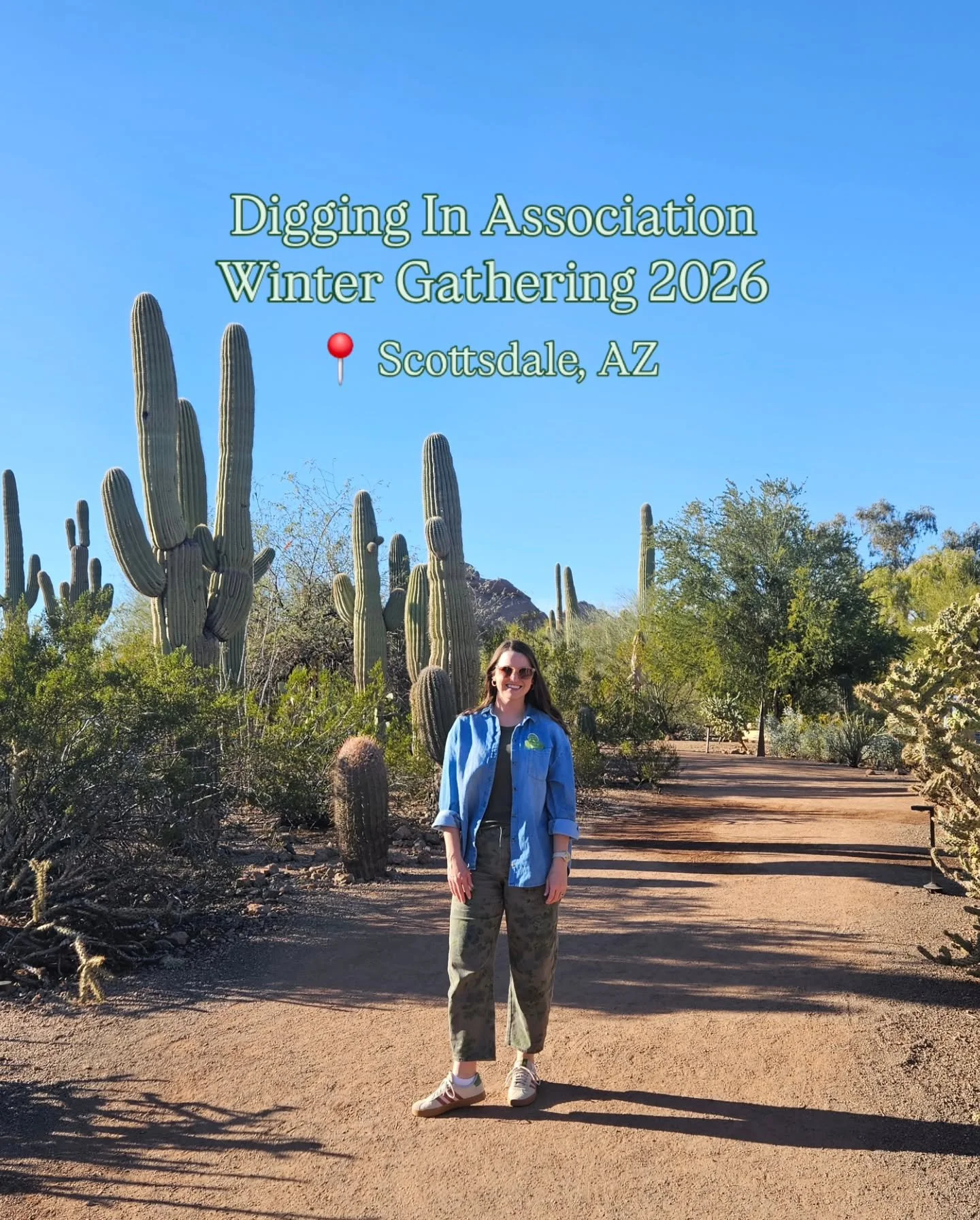 A winter experience worth sharing 🌵

Spent the last few days fueling my creativity with human connection, education &amp; experiences with @digginginassociation in Scottsdale, AZ. Gathering with other professional container gardeners from around the