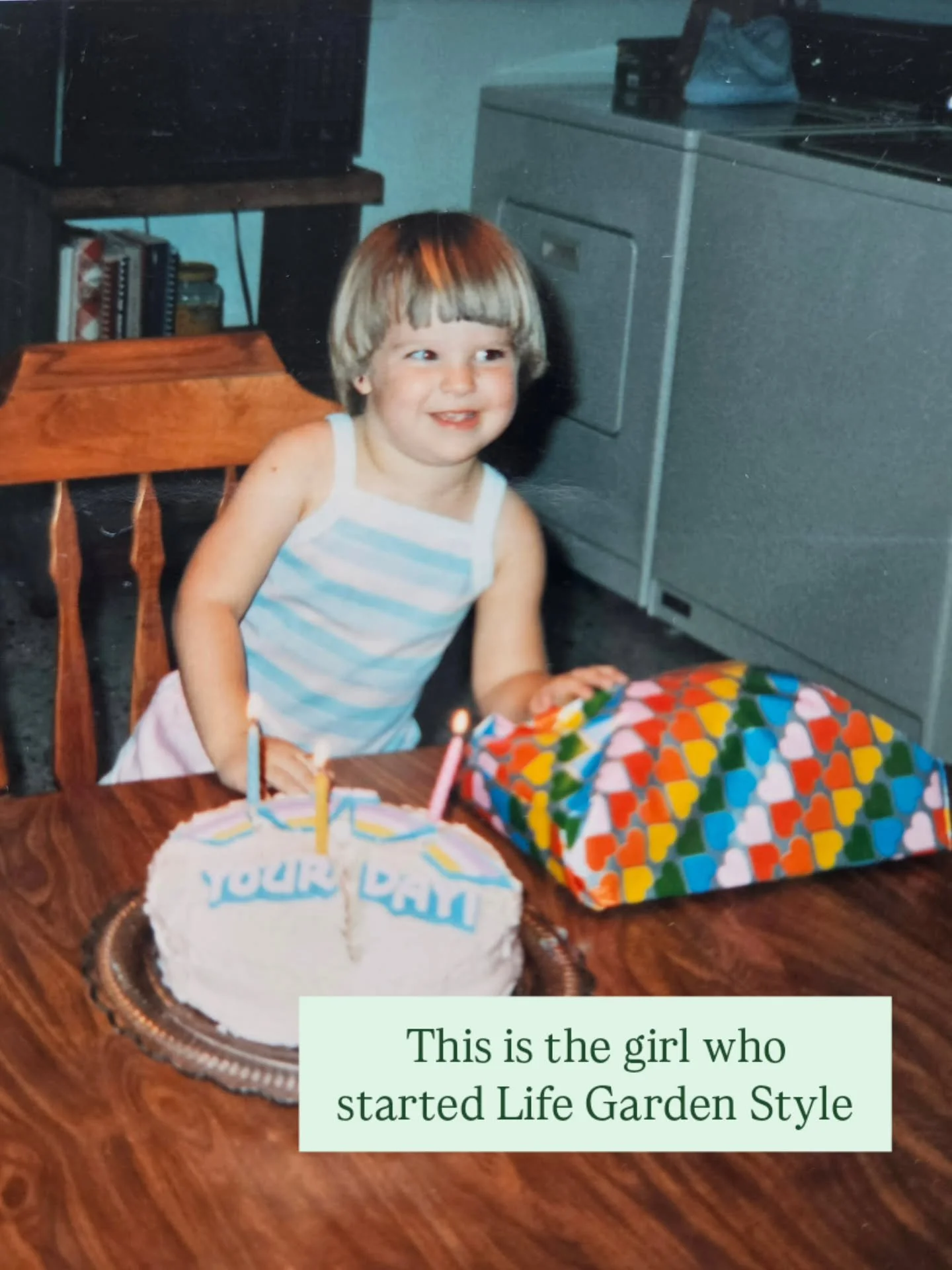 The little girl behind LGS 🌸💚