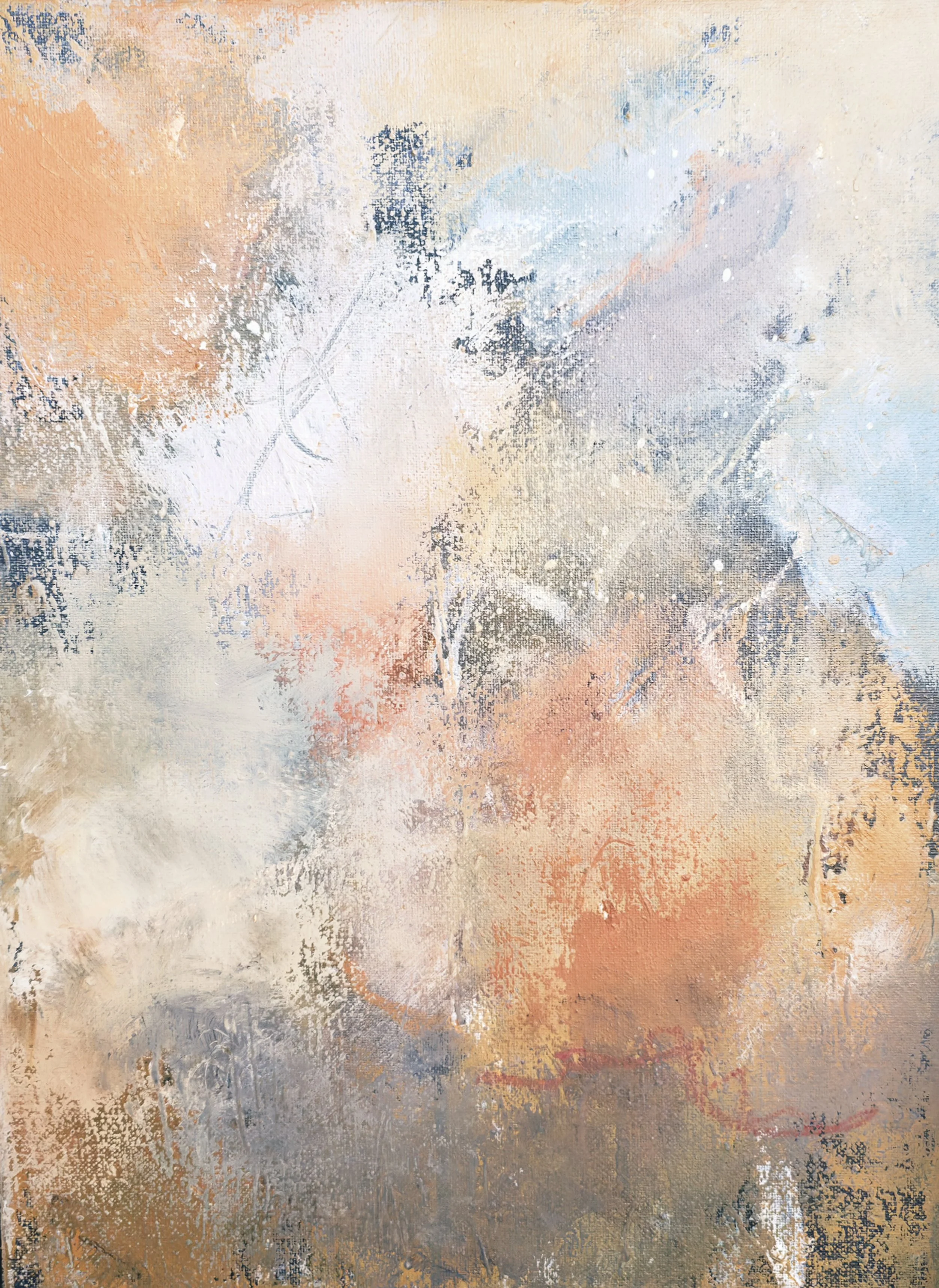 Atmospheric Glow, 16x12, $350