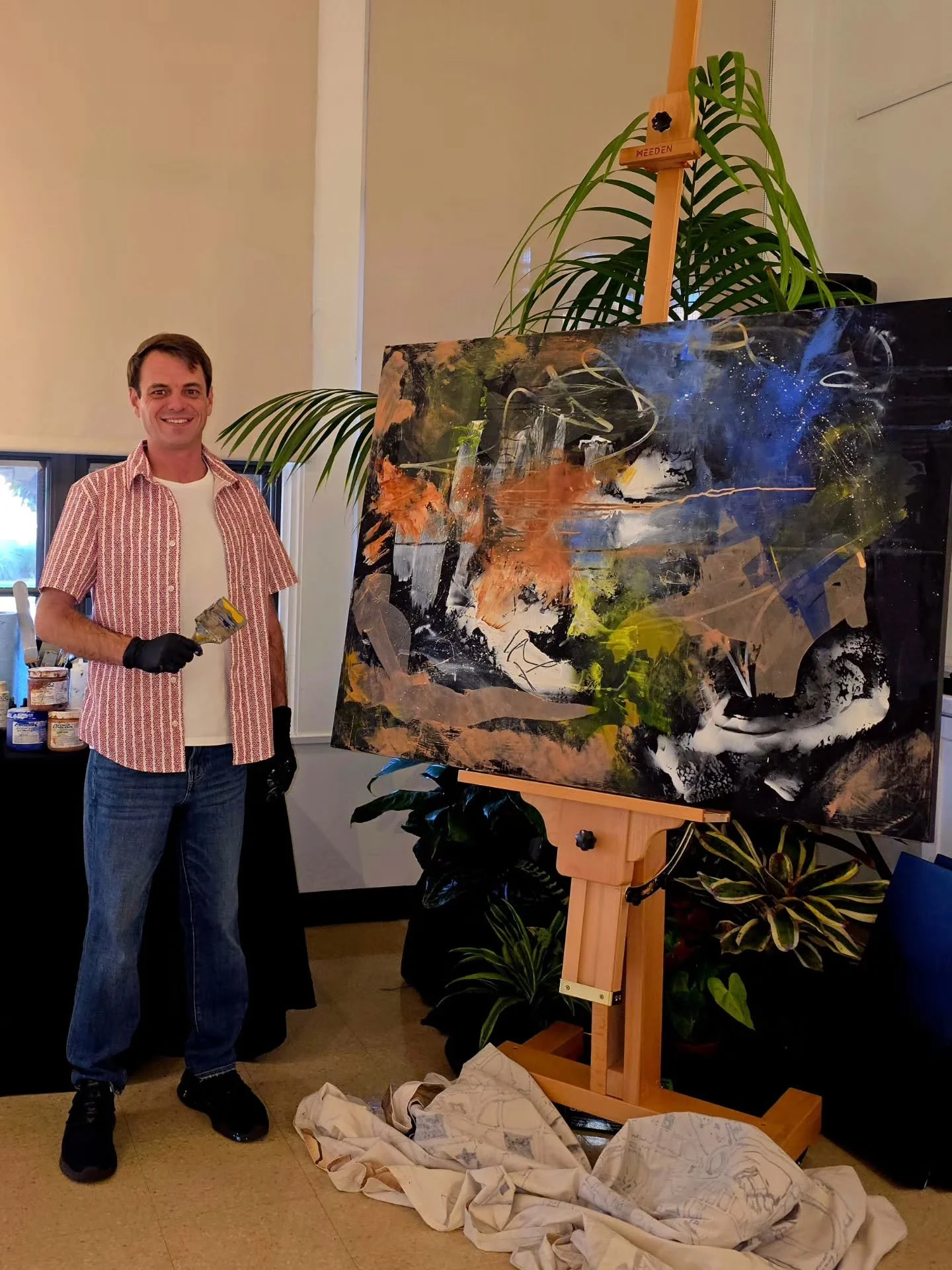 💕Loved live painting at the SDWS 45th International Exhibit &ldquo;Last Look&rdquo;! 🎨

Thanks to everyone who came out. Your positive energy fueled my creativity. I feel this piece turned out really nice as a result.

A dramatic black background a