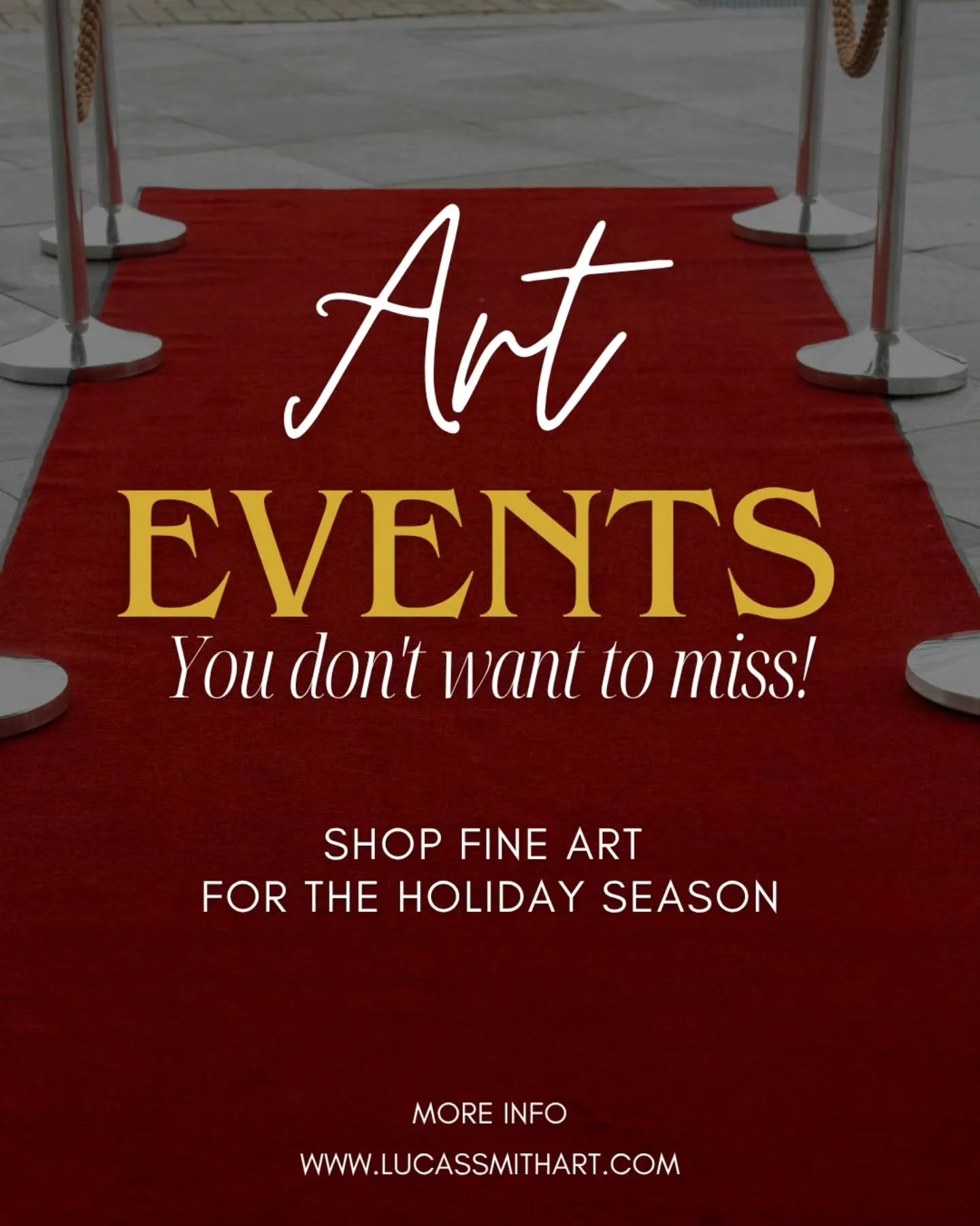 A Busy November Ahead &mdash; Catch Me &amp; My Work at These Upcoming Art Events 🎉

🛍️ Holiday Art Market &ndash; @thestudiodoor
Showing Nov 6 &ndash; Dec 23, 2025
Artist Meet &amp; Greet: Nov 8 | 6&ndash;9PM

🎨 @escondidoartspartnership &ndash; 