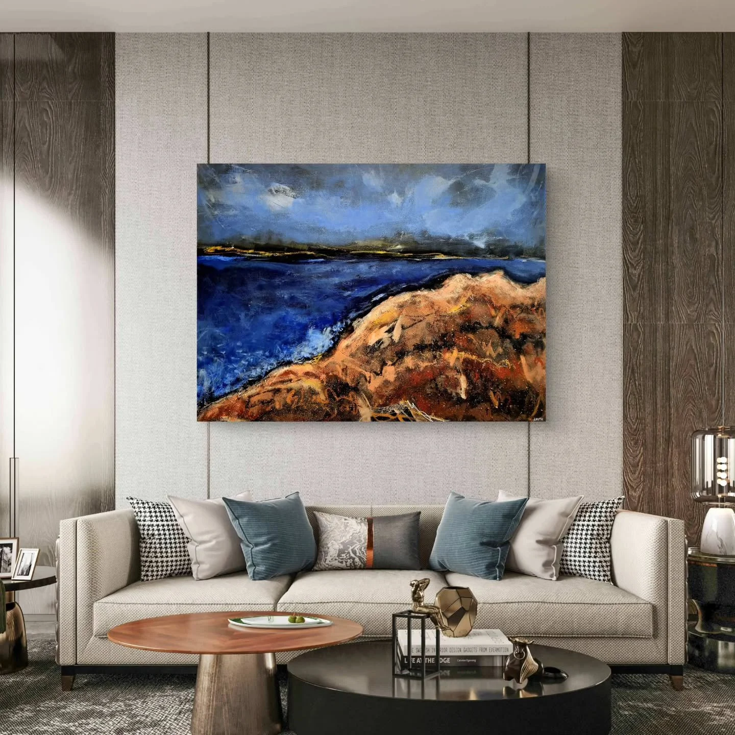 1st Place! 🙌
&ldquo;Coastal Horizon&rdquo; Takes Top Honors

I&rsquo;m thrilled to share that one of my newest works, Coastal Horizon 36x48 has received 1st Place in Acrylics in the November 2025 Member Exhibition, &ldquo;Nature&rsquo;s Rhythms,&rdq