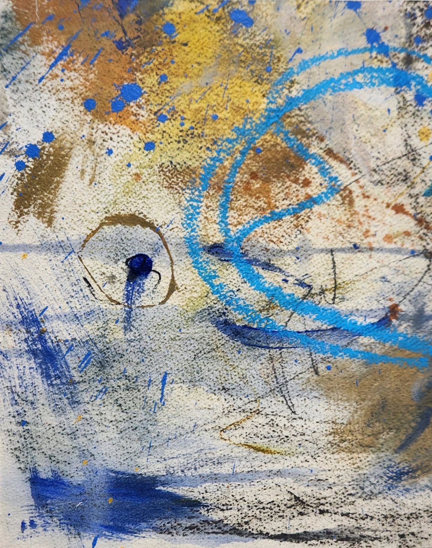 Elemental Drift: An Introduction 🌊✨️
 
A Journey Through Movement &amp; Color
🎨 This holiday season, explore Elemental Drift&mdash;a series of five small-scale abstracts that celebrate movement, color, and energy.

Each 8x6 piece is cut from a larg