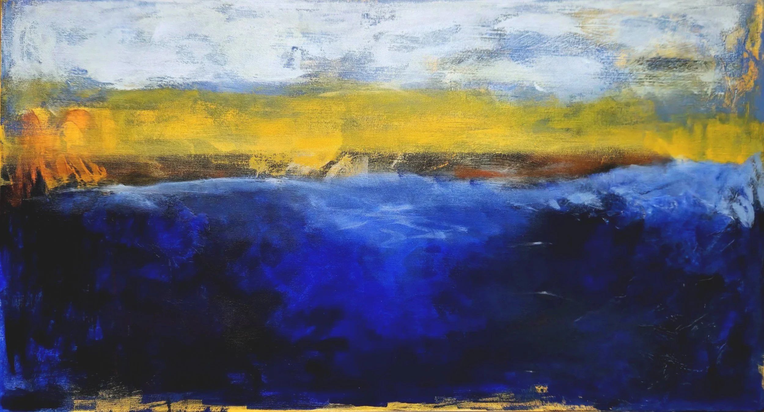 Beyond the Blue, 22x40, $1,295