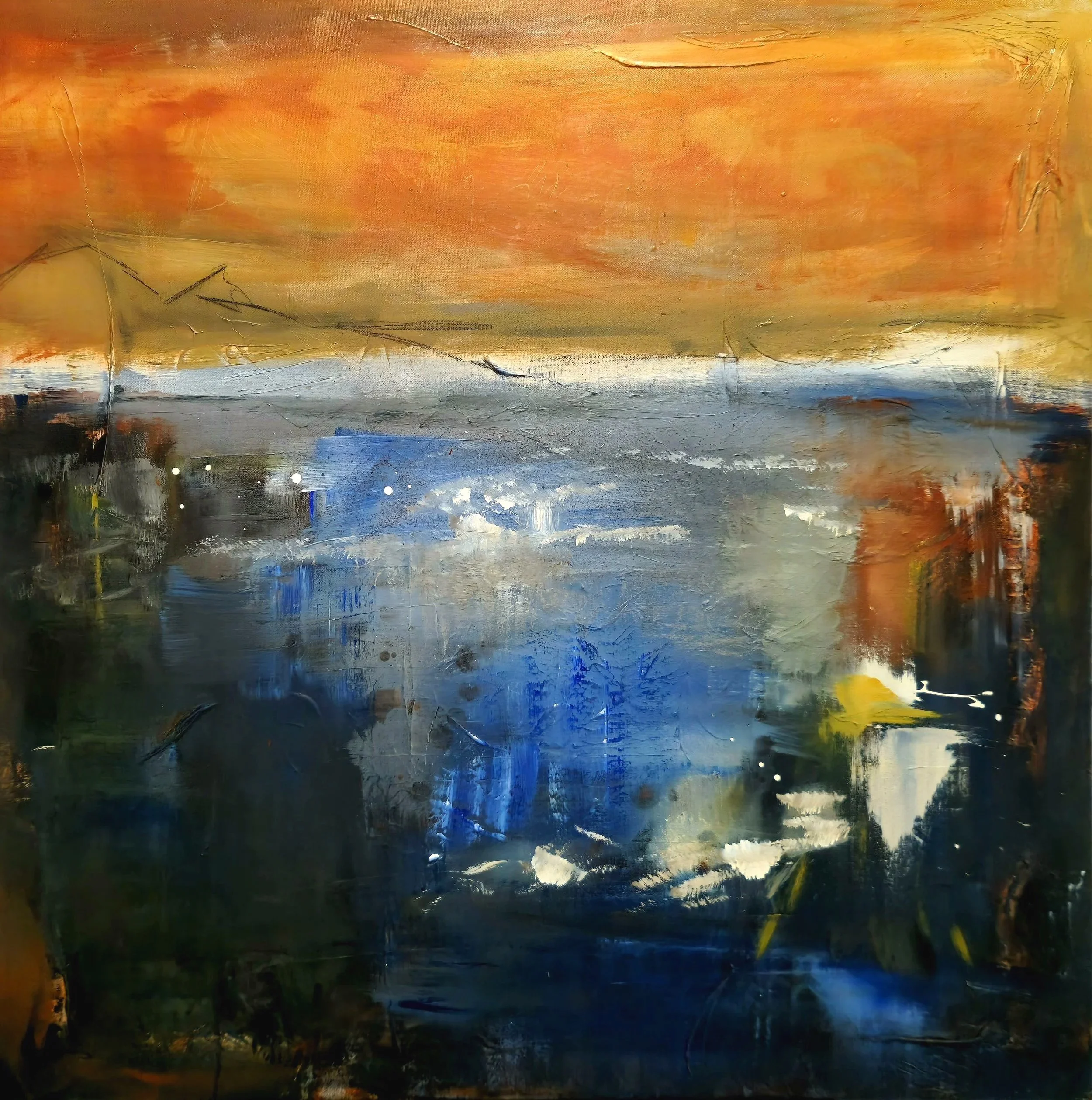 Sunsets & Seascapes, 36x36, $1,995