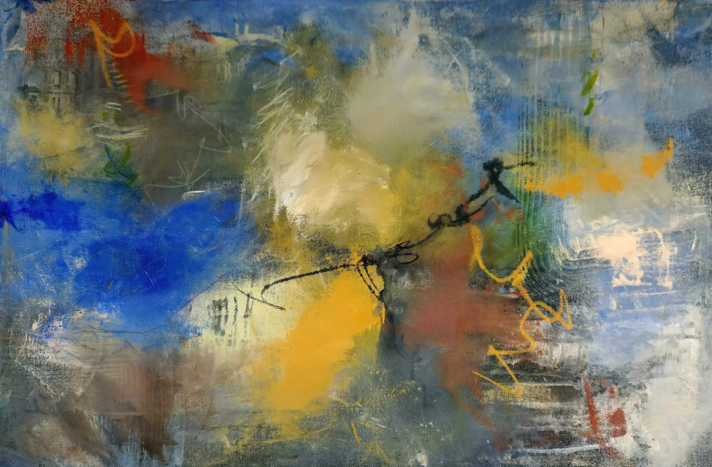 Into the Sea, 24x36, $1,295