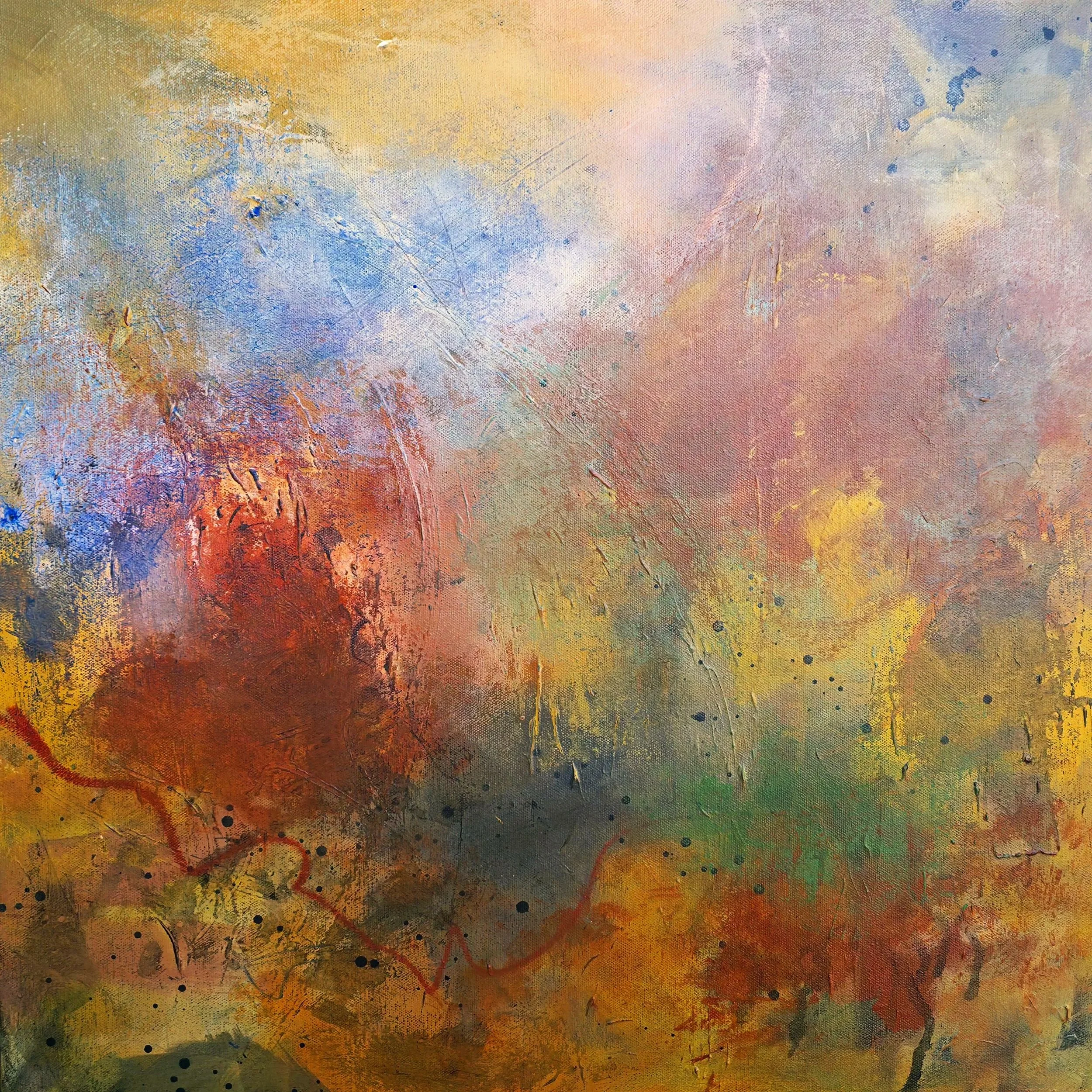 When Earth Meets Sky, 24x24, $875