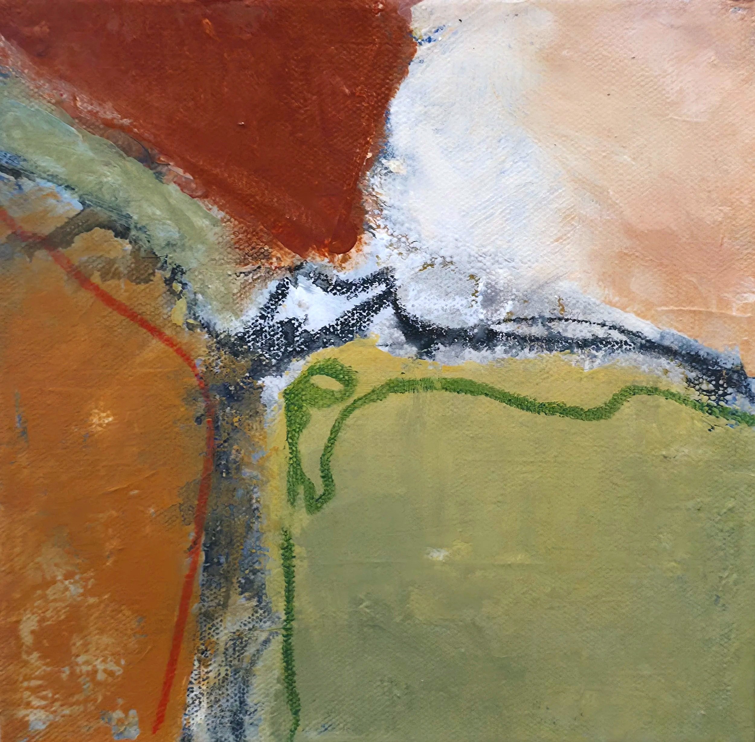 Division of Space, 8x8, $150