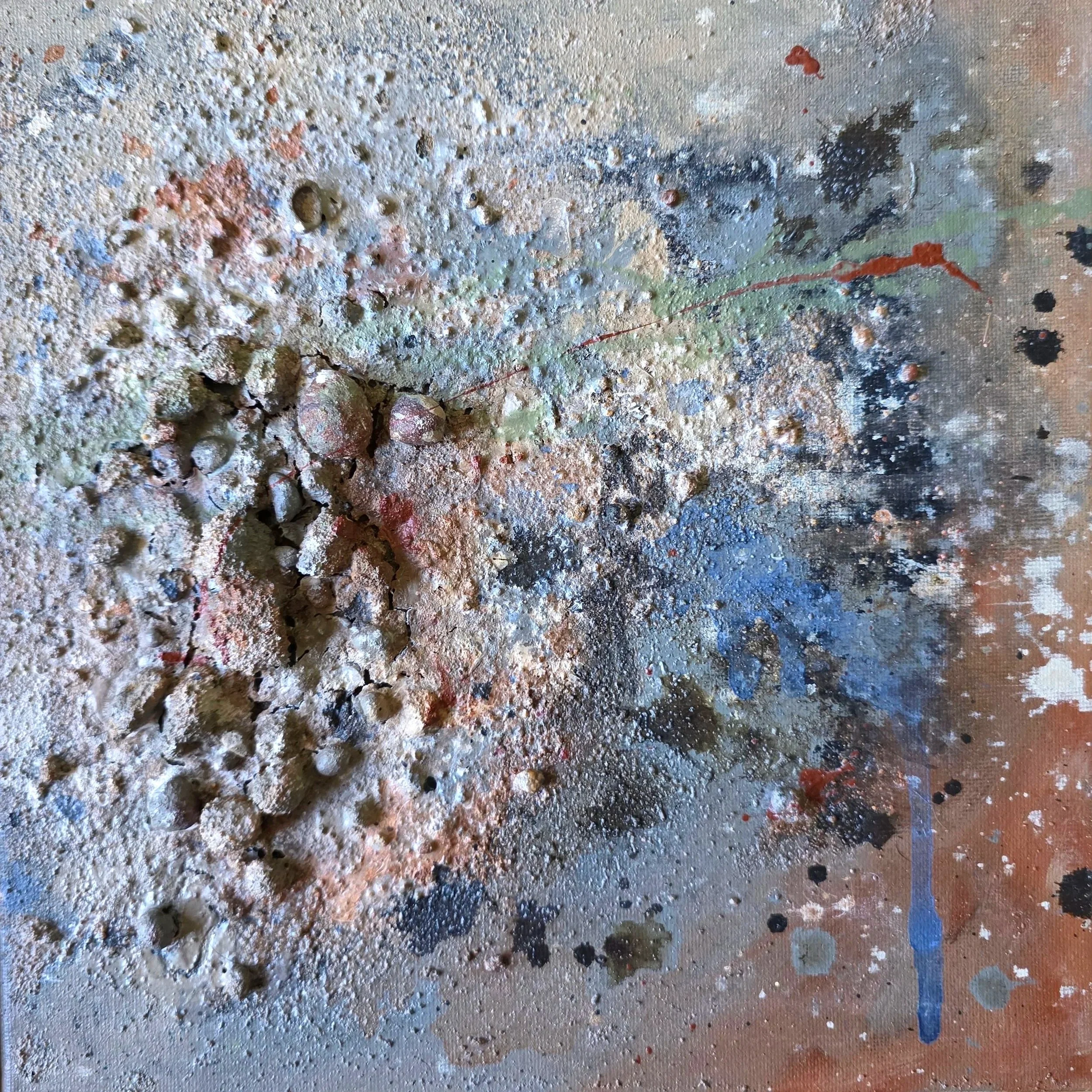 Origins lll Where the Stones Settle, 10x10, $225