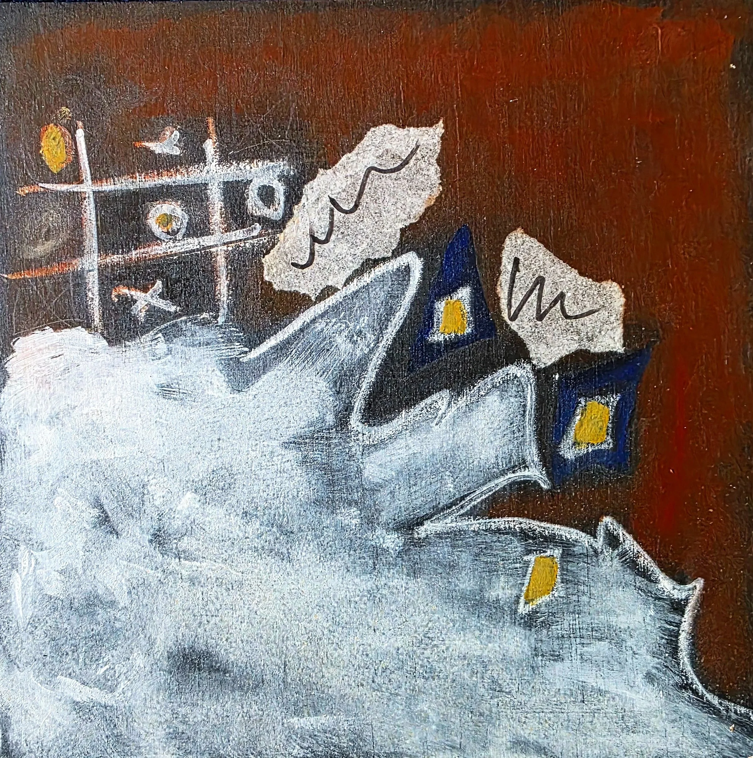 Tic Tac Swirl 8" x 8" $150