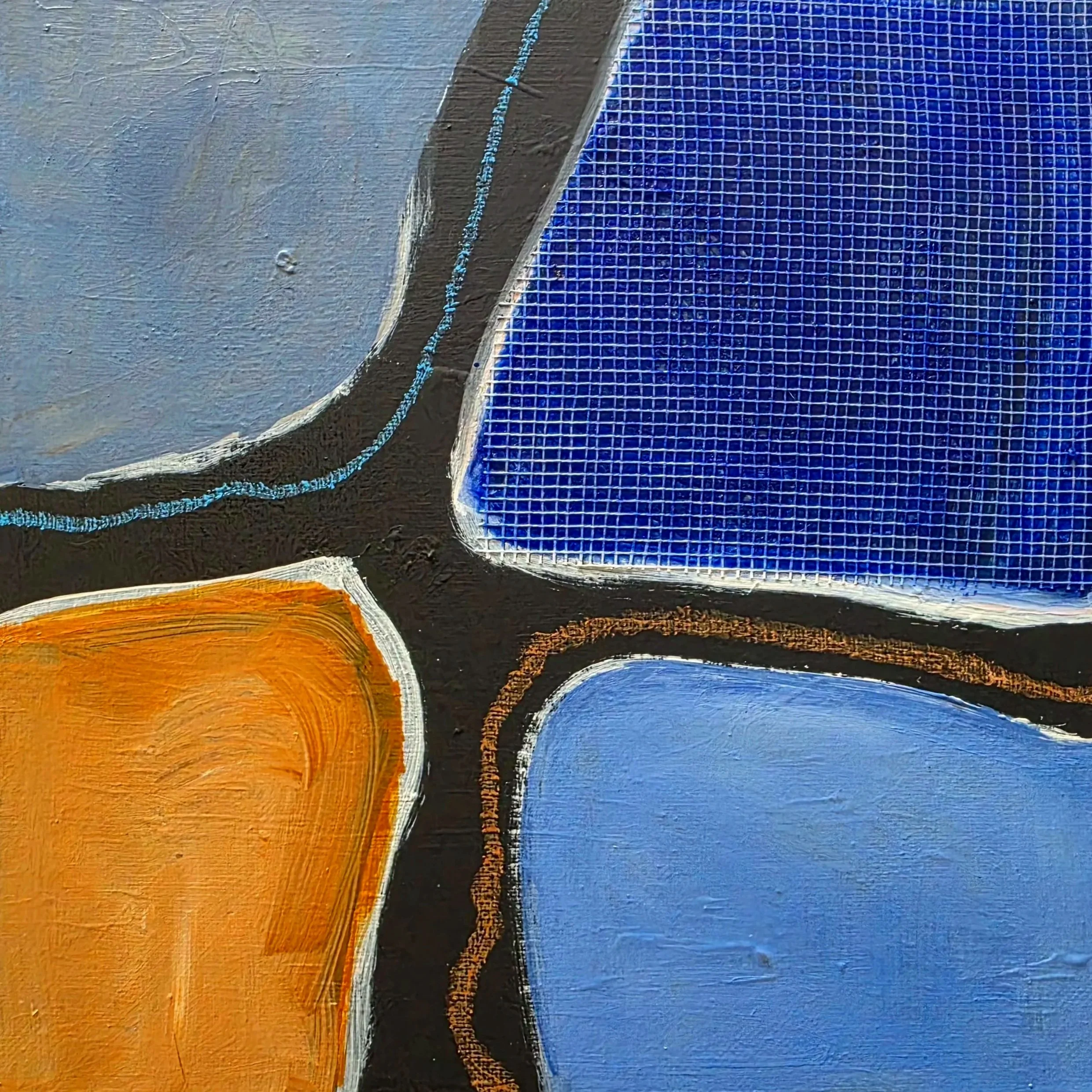 Shapes & Lines Mini ll 8" x 8" $150