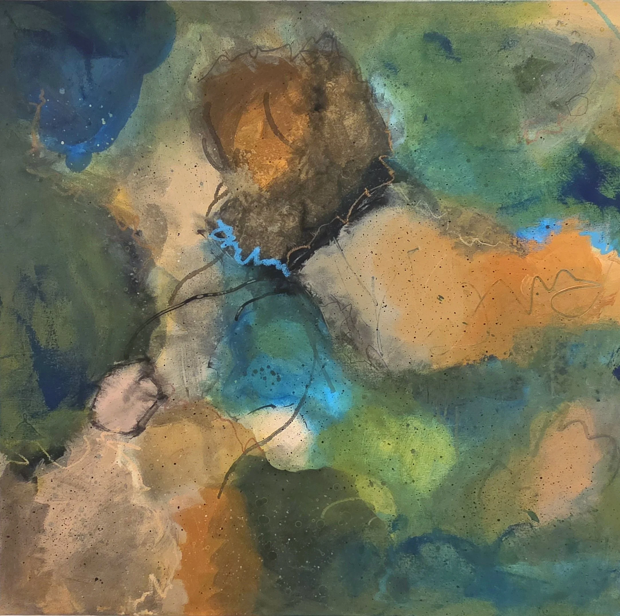 Still Water Stones, 36 x 36, $1,950
