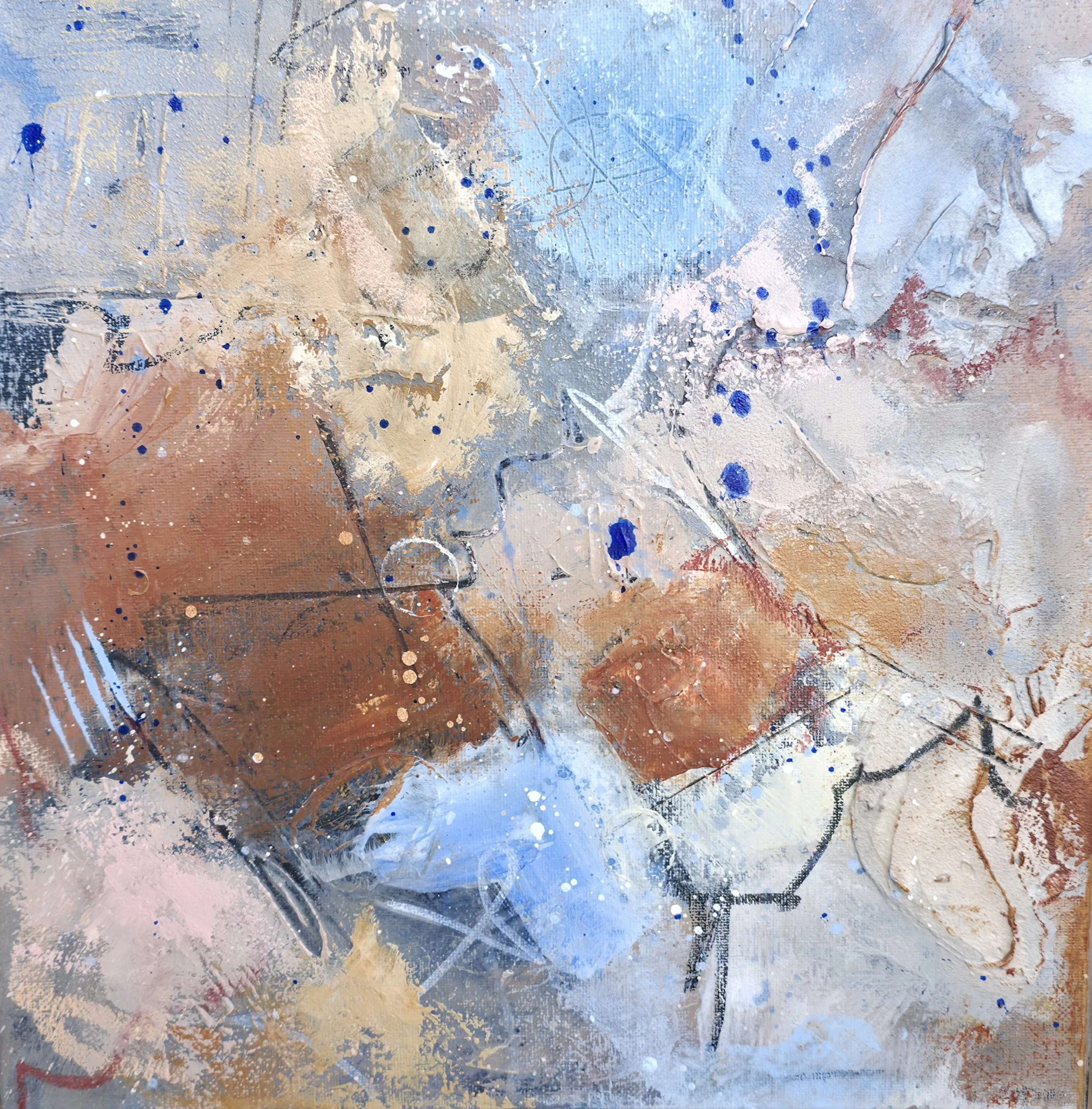 Tracing the Surface, 12x12, $300