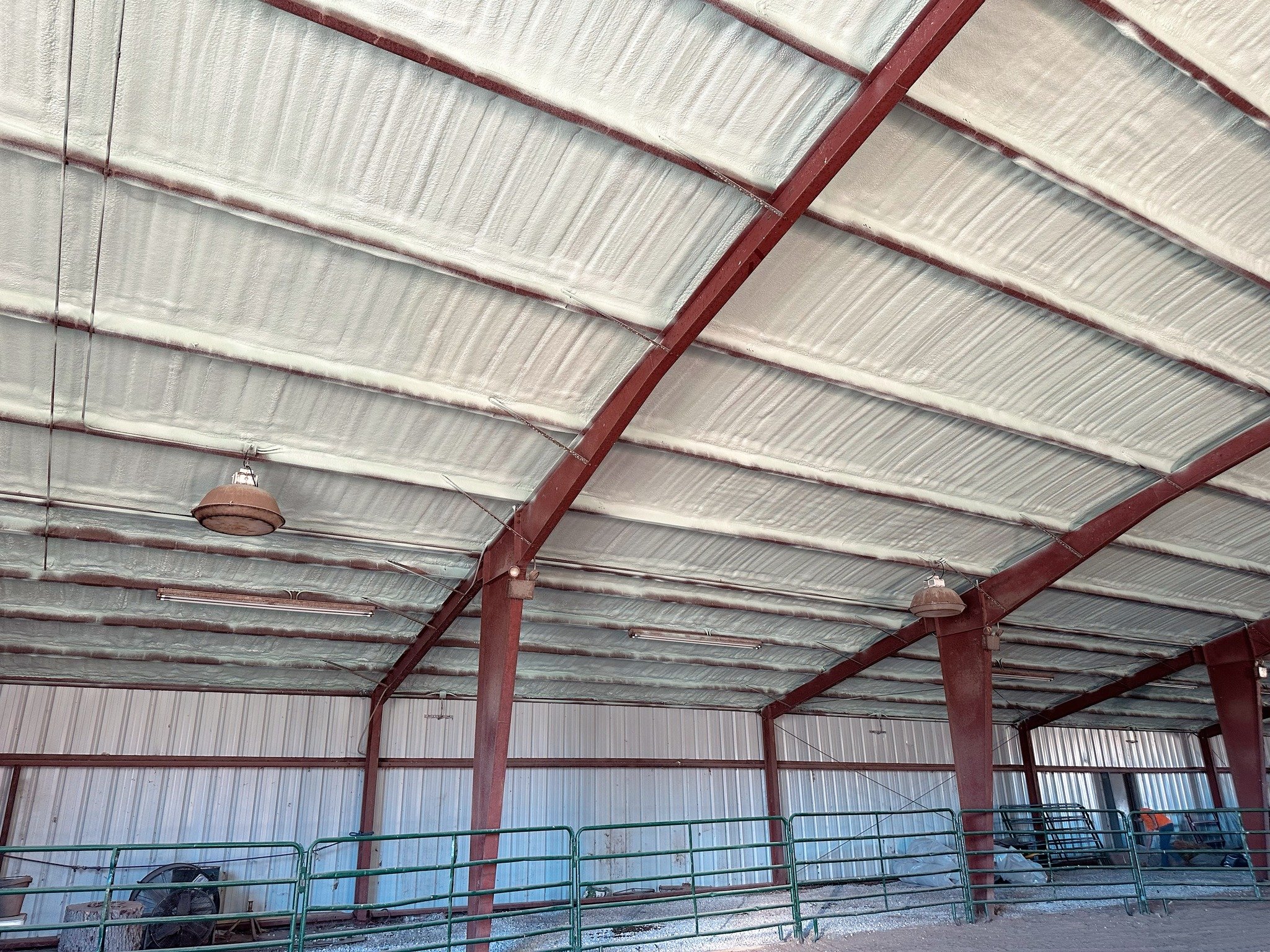 🔍 Discover the Power of Spray Foam Insulation! 🔍
-
Closed cell spray foam insulation offers superior insulation and moisture resistance, perfect for metal buildings and pole barns! 
-
Want to learn more? Visit our website: www.ballardsinsulation.co