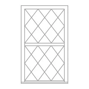 Diamond Pattern Window Grids Sedalia, MO