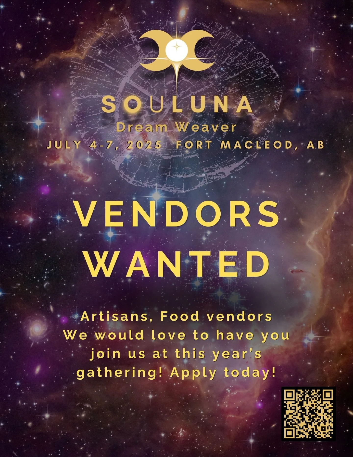 VENDORS!!! We are calling you in!
Seeking a food vendor to nourish the people for the weekend. Also if you are an artist and want to showcase or sell your work, we want to hear from you!!

Help us spread the word. Tag your favorite food vendors and a