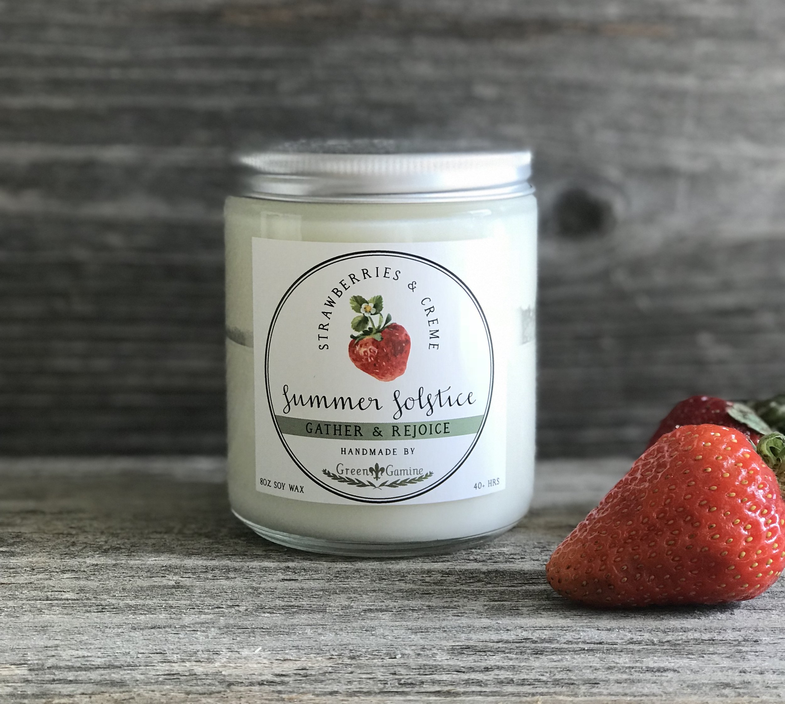 Summer Solstice - Strawberries and Cream