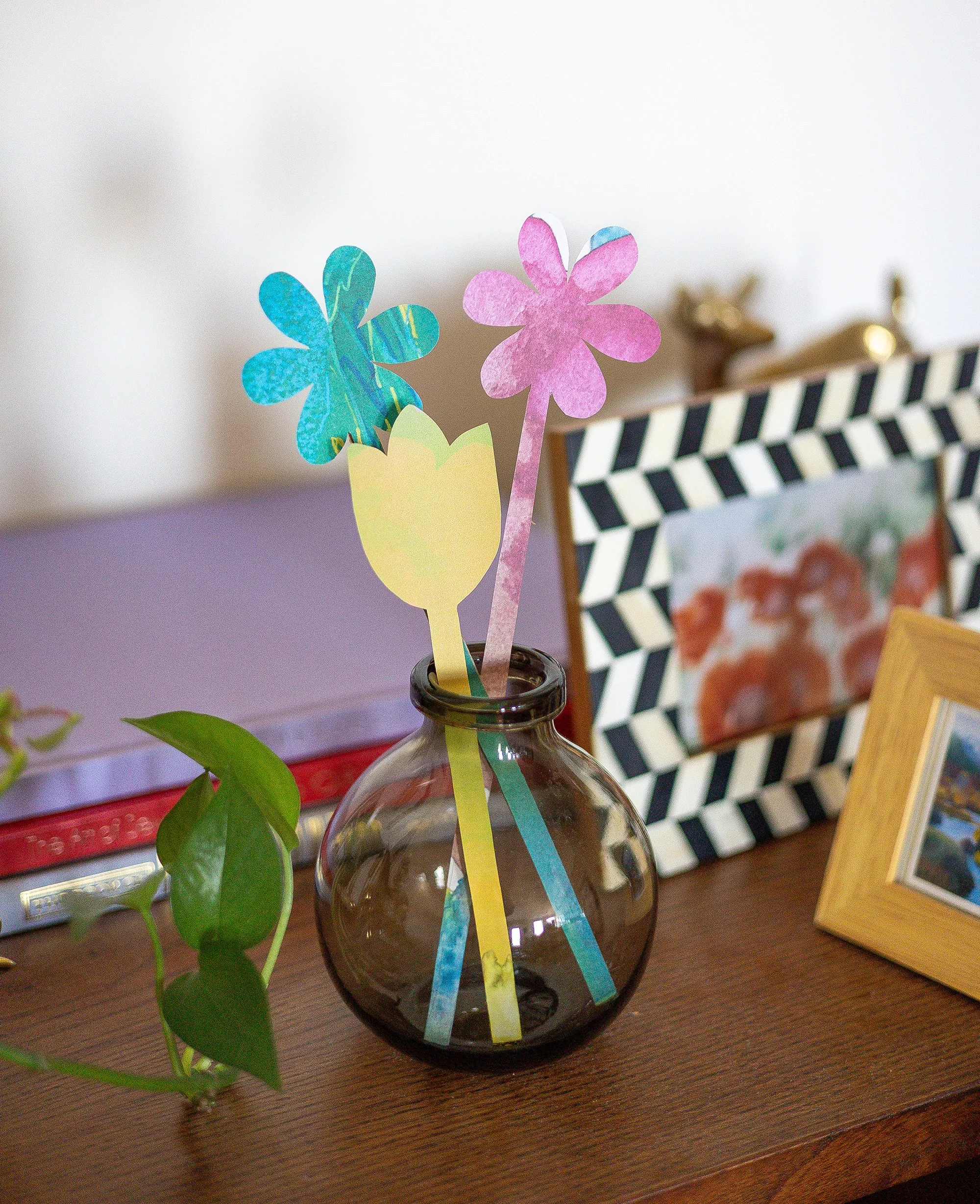 Simple Paper Flower DIY Project