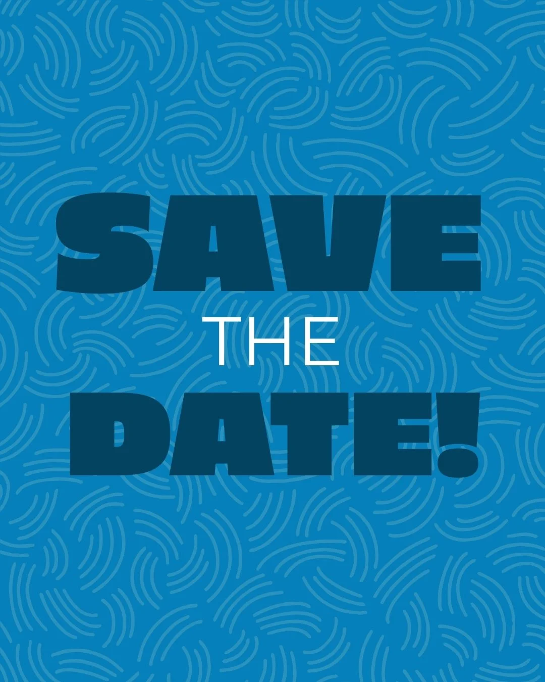 Save the date!
