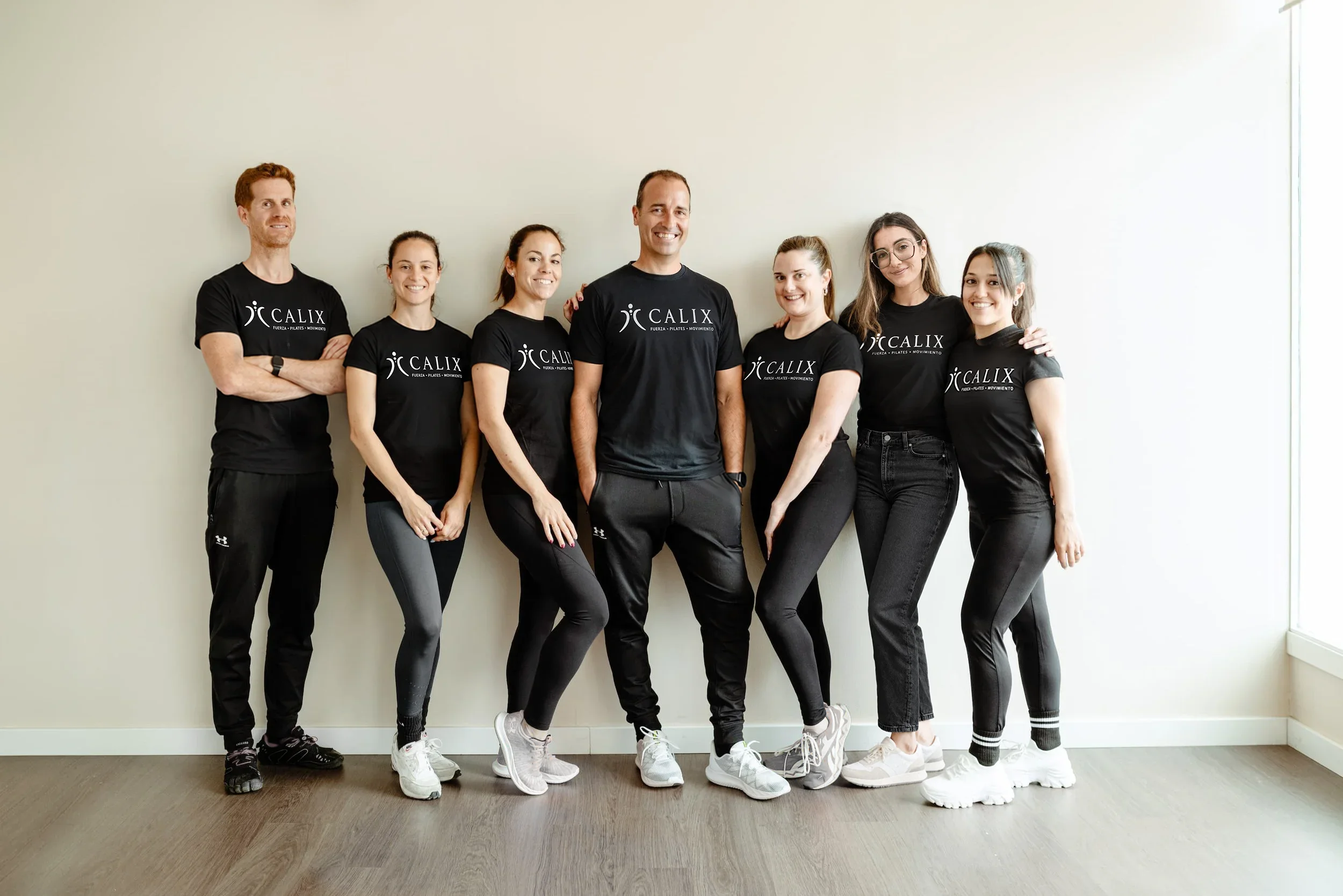 Equipo de instructores de CALIX Entrenamiento y Pilates en Albacete