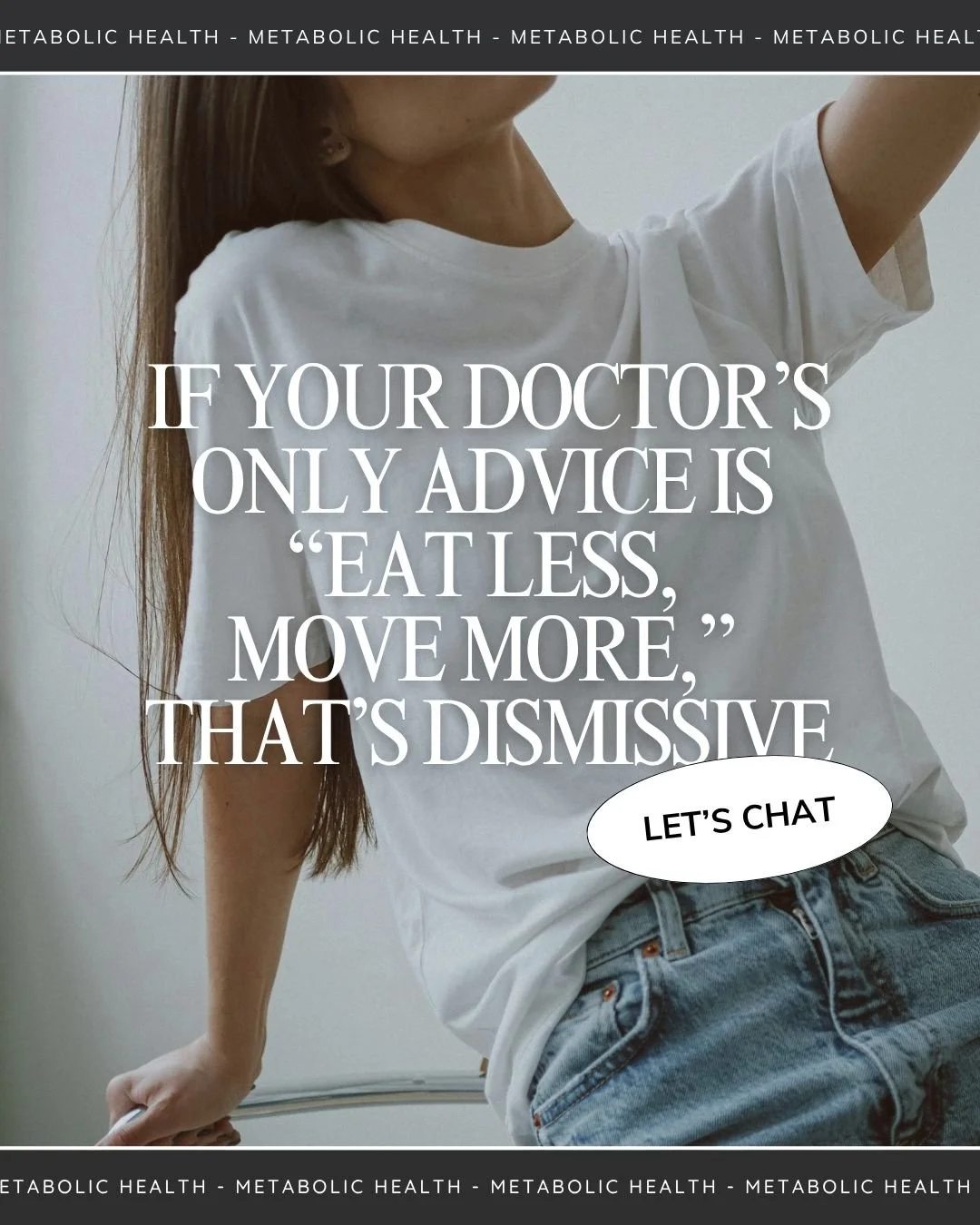 Generic advice creates generic results.

Lasting fat loss requires a full evaluation of your hormones, metabolism, nutrient needs, and lifestyle factors, not just a smaller plate and longer workouts.

We create plans that work with your biology, not 