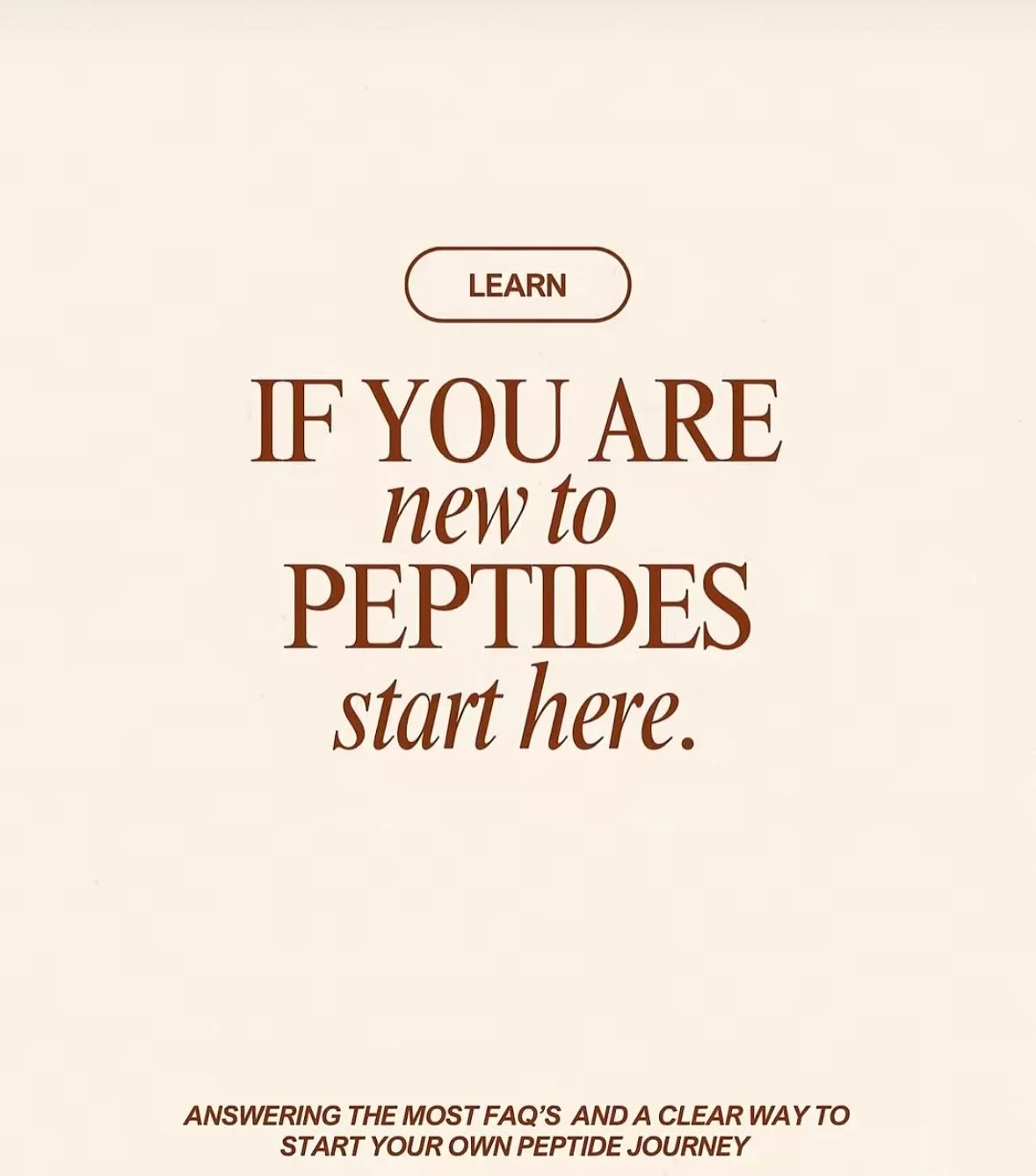 A little introduction to peptides and their applications in women&rsquo;s health. If you would like more information on how we can support you with peptide treatment , DM us or book your consultation.