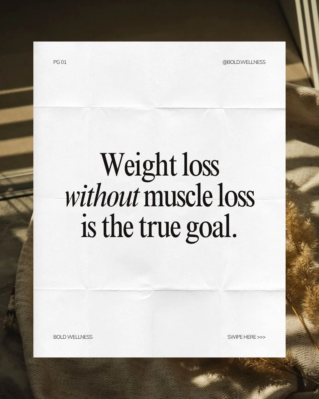 GLP-1 medications can be powerful for weight loss.
But here&rsquo;s what often gets overlooked: without the right support, you can lose muscle along with fat.

Why that matters:

💪 Muscle is your body&rsquo;s most metabolically active tissue

🦴 It 