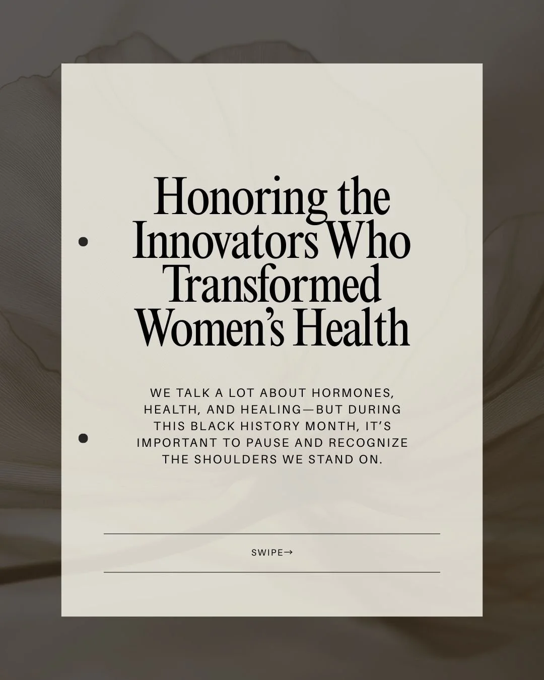Modern hormone and metabolic care didn&rsquo;t emerge in isolation.
It was shaped by Black clinicians &amp; researchers whose work advanced physiology, women&rsquo;s health, cardiometabolic science, &amp; health equity&mdash;often without the recogni