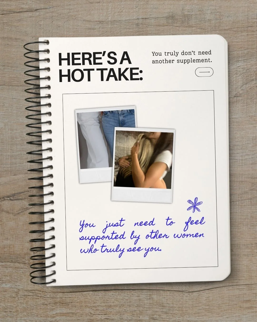 We don&rsquo;t usually think of friendship as metabolic support, but your body does.
When we experience genuine connection, laughter &amp; emotional safety, the body receives the signal to downshift from fight or flight to rest &amp; digest
A body th