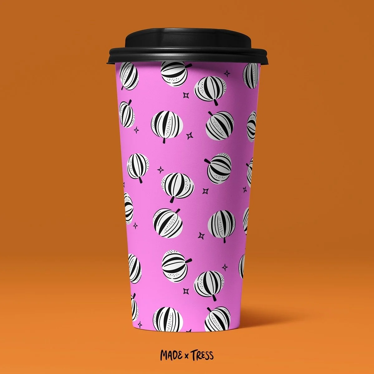 Sometimes to get out of my own head, a 15-minute doodle-sesh is where it&rsquo;s at. These little guys ended up making a sweet, simple toss pattern with endless potential in terms of scale and background color. It&rsquo;s perfect for collateral that 