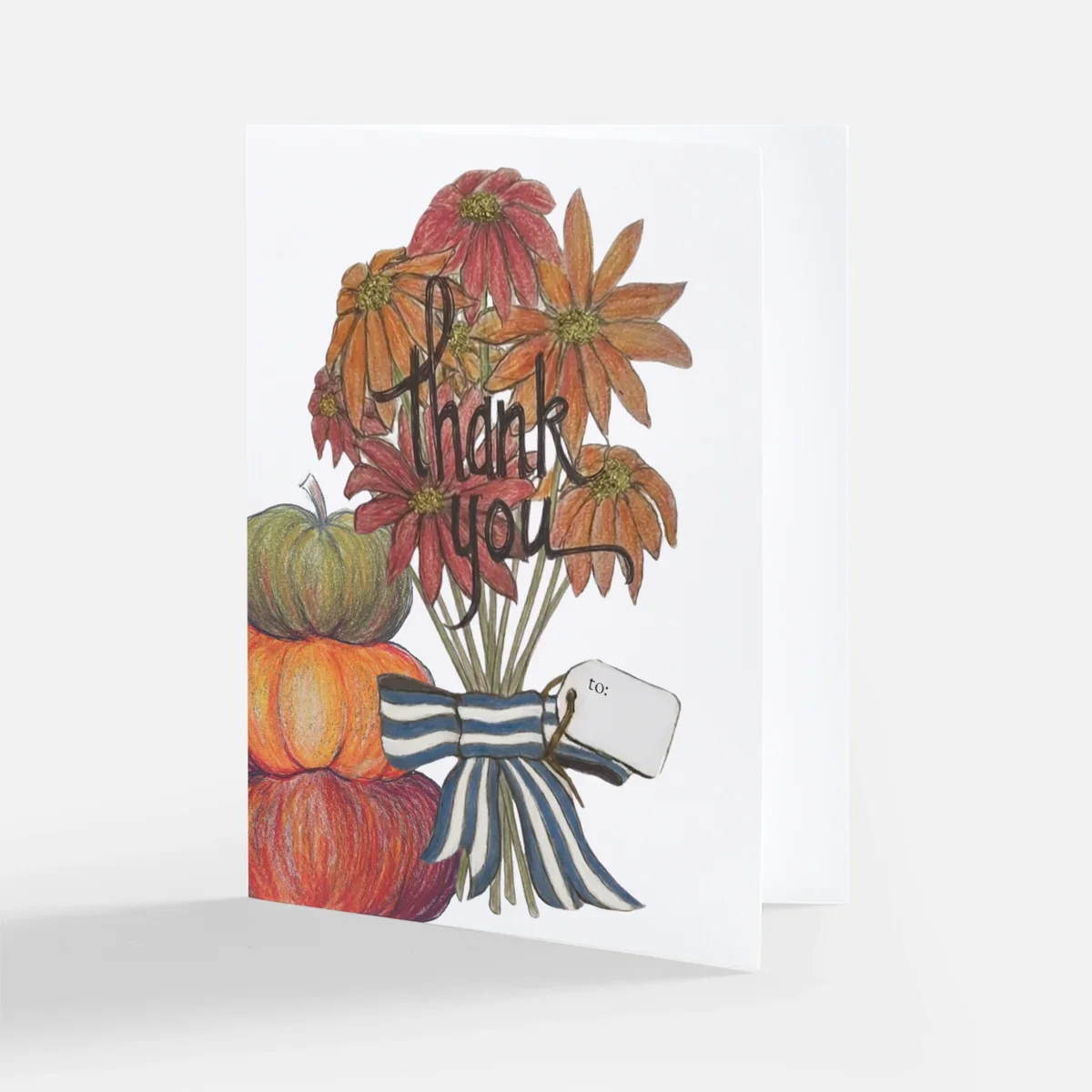 Thanks a Bunch card for Autumn