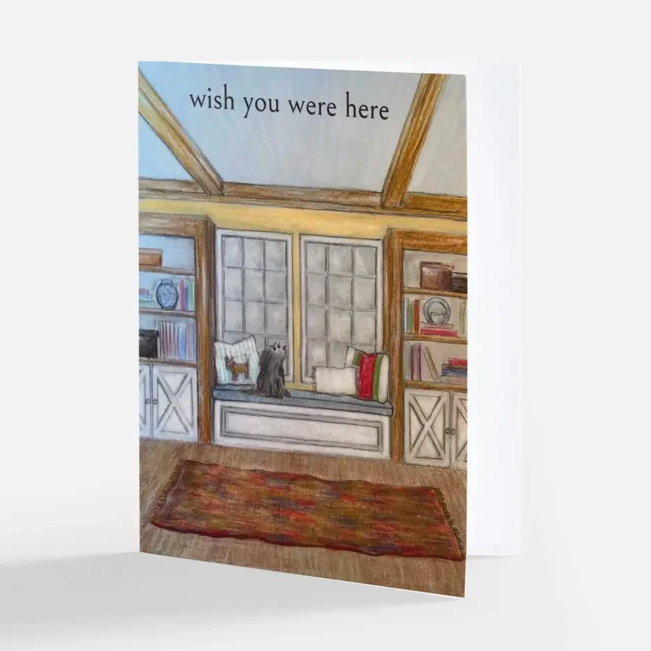 Wish You Were Here card