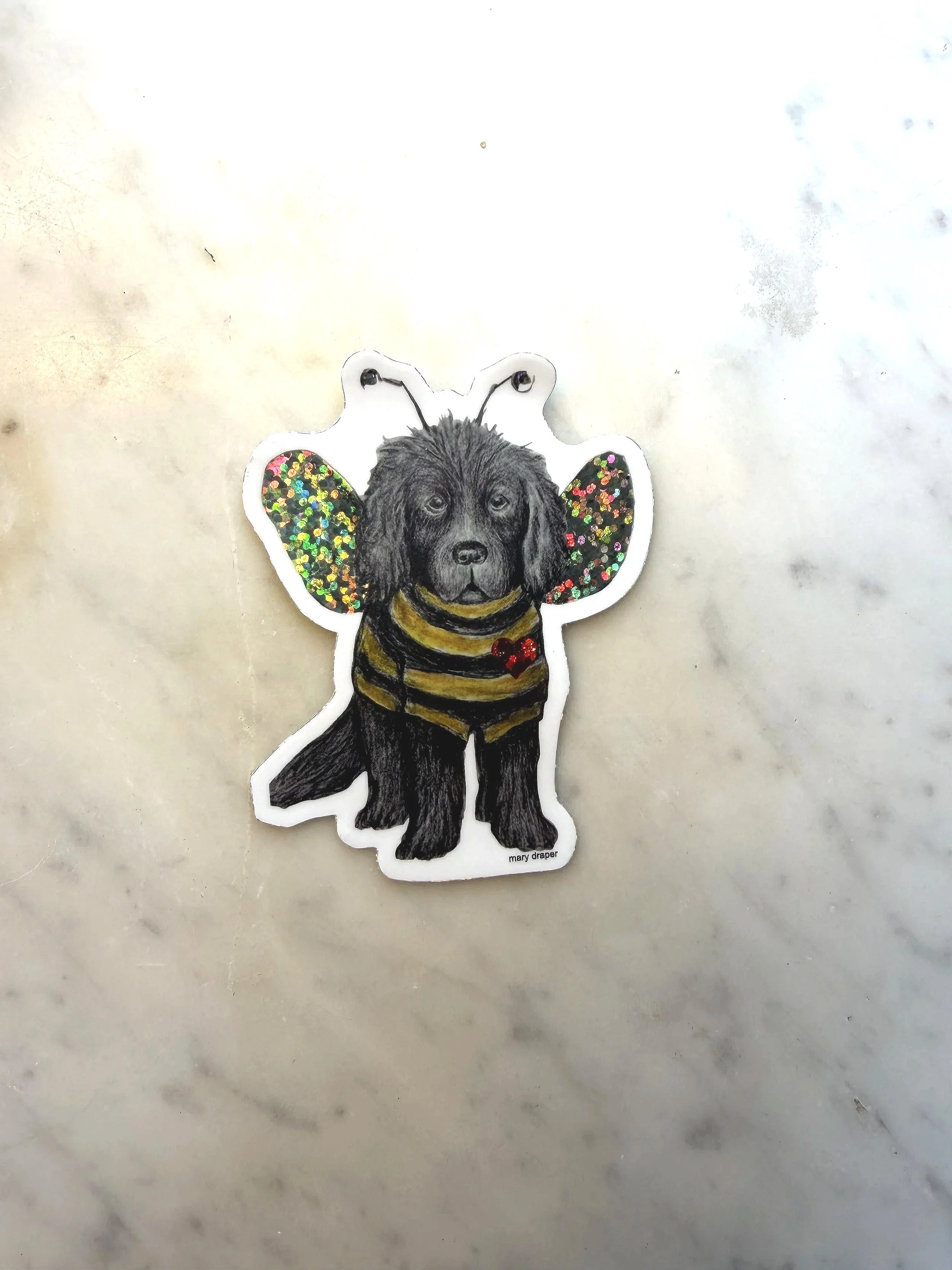 Wally Bee — Sparkly Sticker