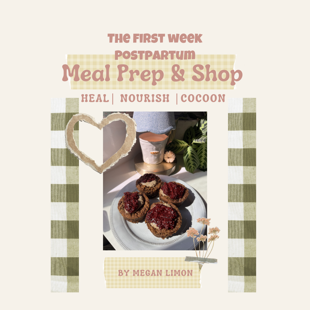 The First Week Postpartum Meal Prep & Shop Planner 1