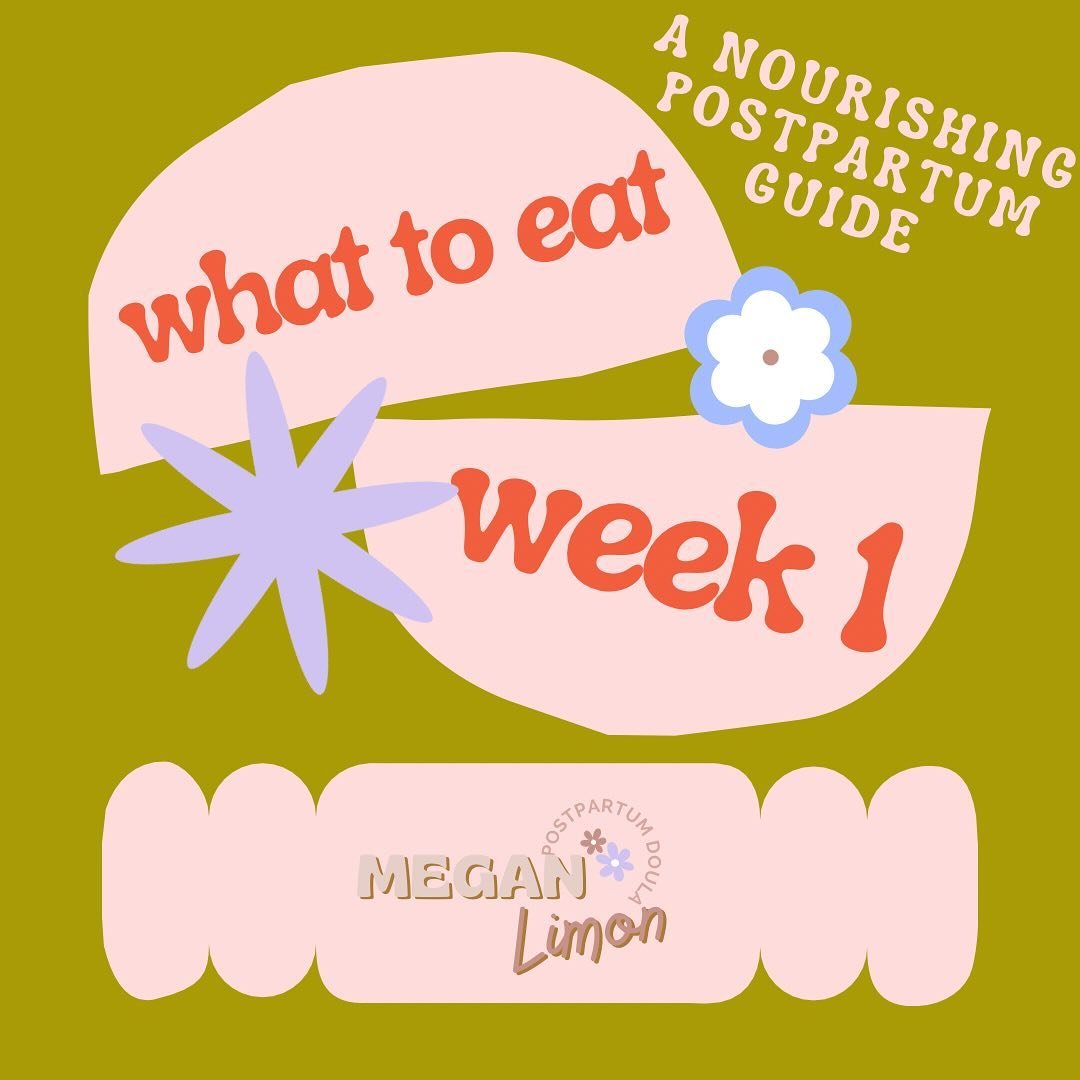 A nourishing postpartum guide on what to eat during week 1 post birth 
🥕🍲🥖🥬🧺🌼🥹

This one is really good so&hellip;.Make sure to LIKE, SHARE and SAVE for the future to revisit this reel 🪴

Creating nourishing meals for your postpartum journey 