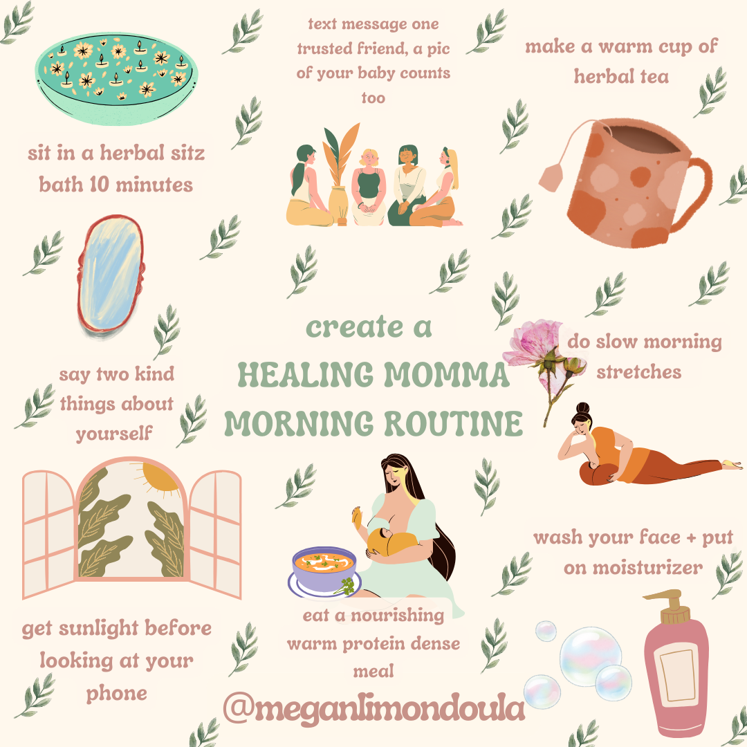 Create a Healing Momma Morning Routine