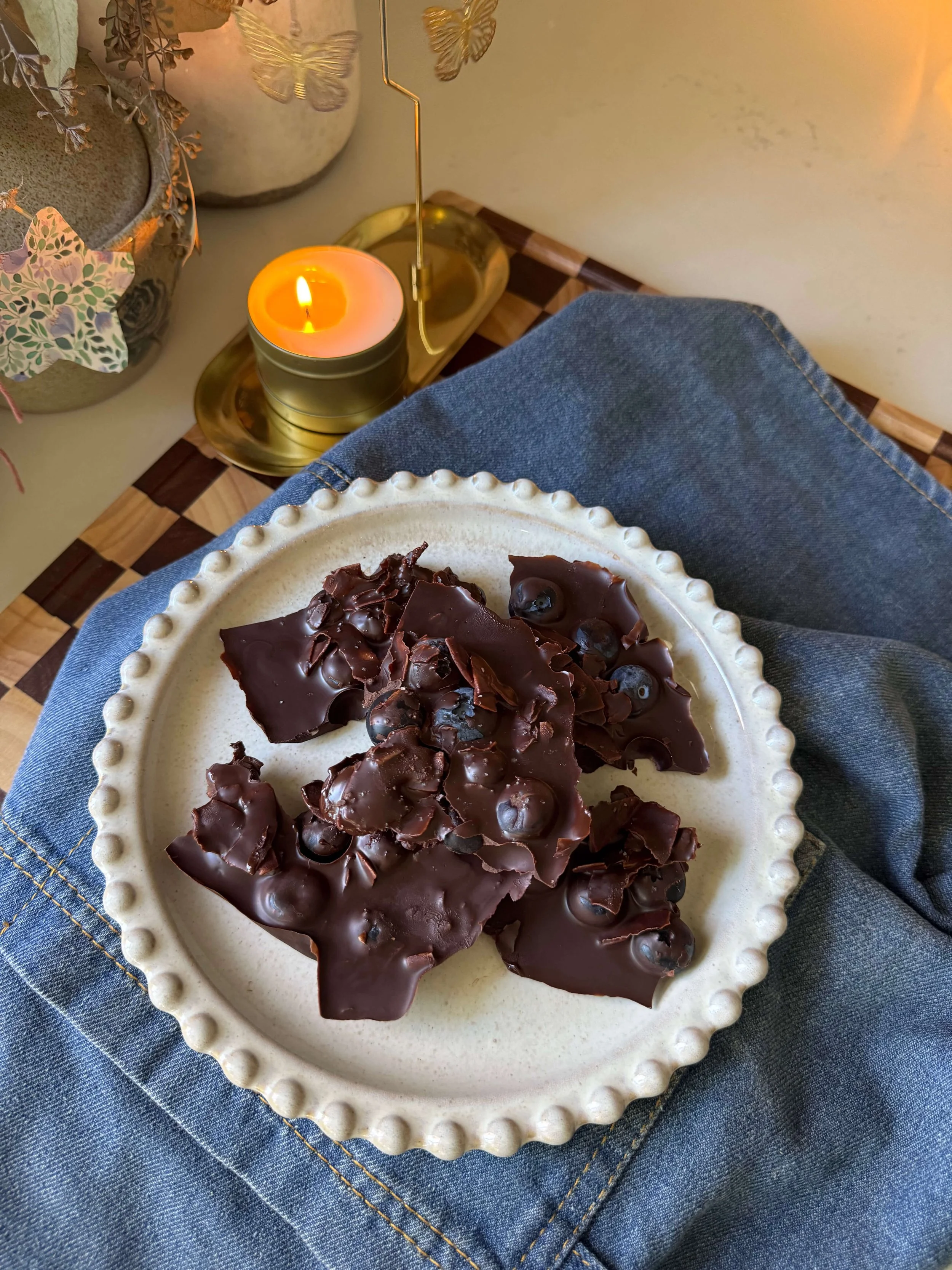 Chocolate Coconut Blueberry Clusters – Nourishing Postpartum Treats