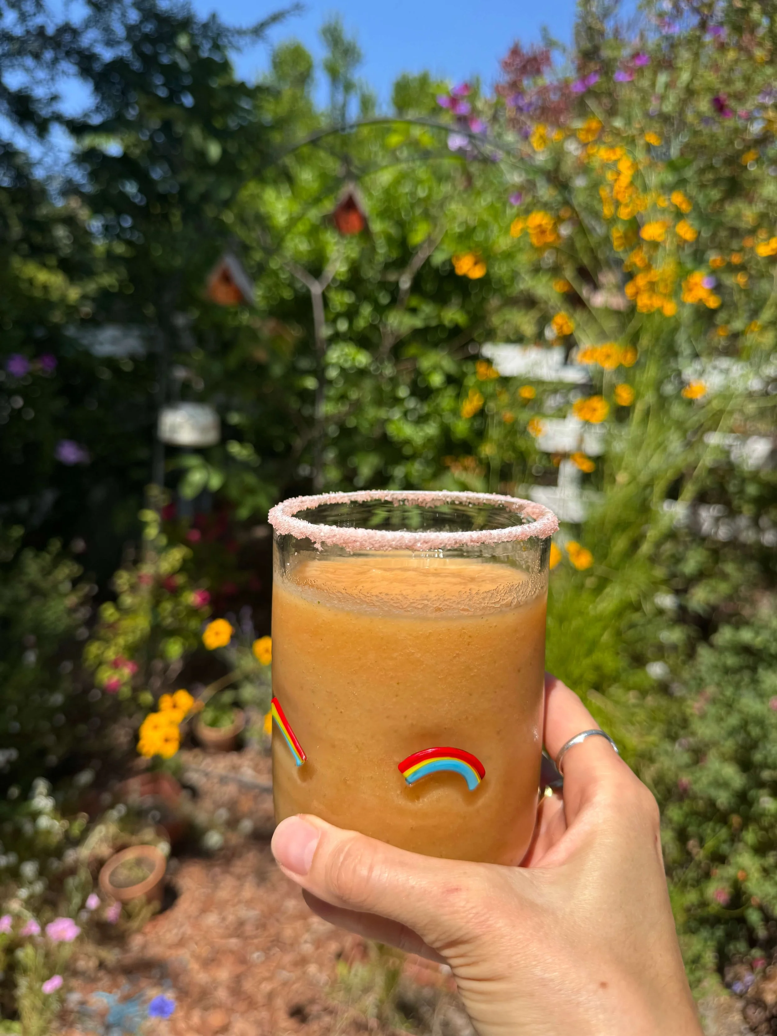 Peach Mint Sea Salt Labor Aid Recipe -A Nourishing Way to Hydrate During Labor