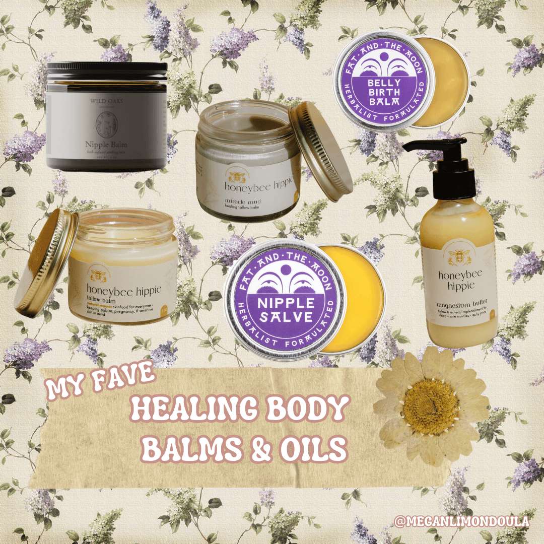 healing body balms oils honeybee hippie