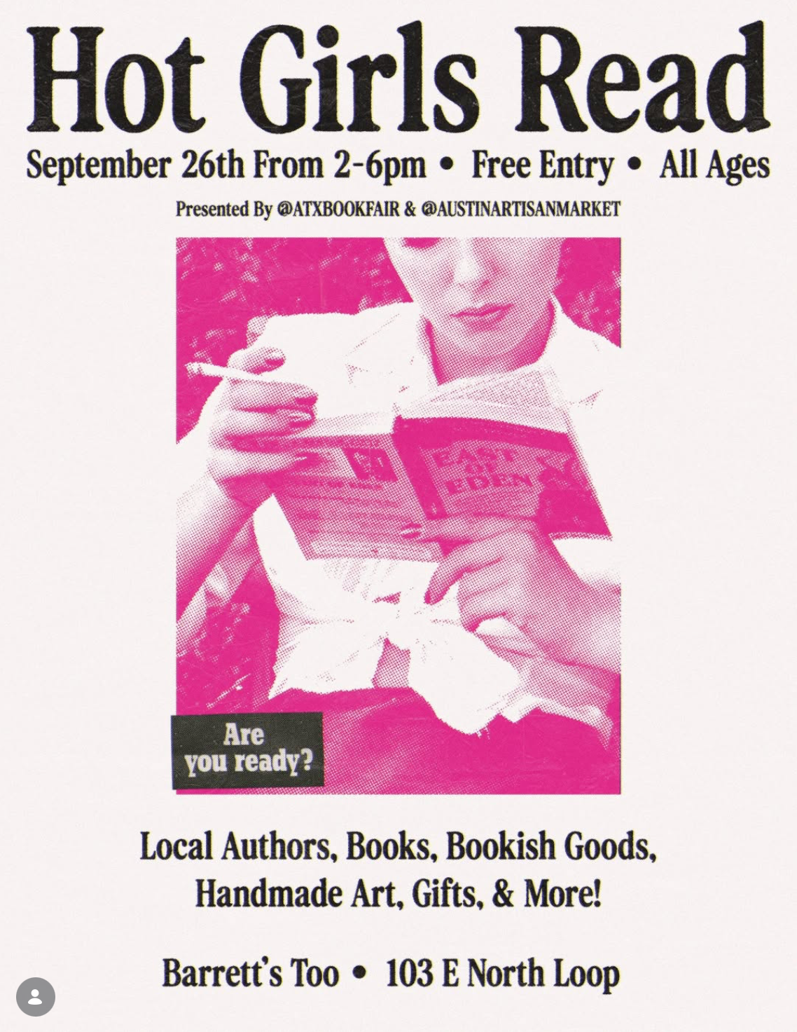 Hot Girls Read in ATX